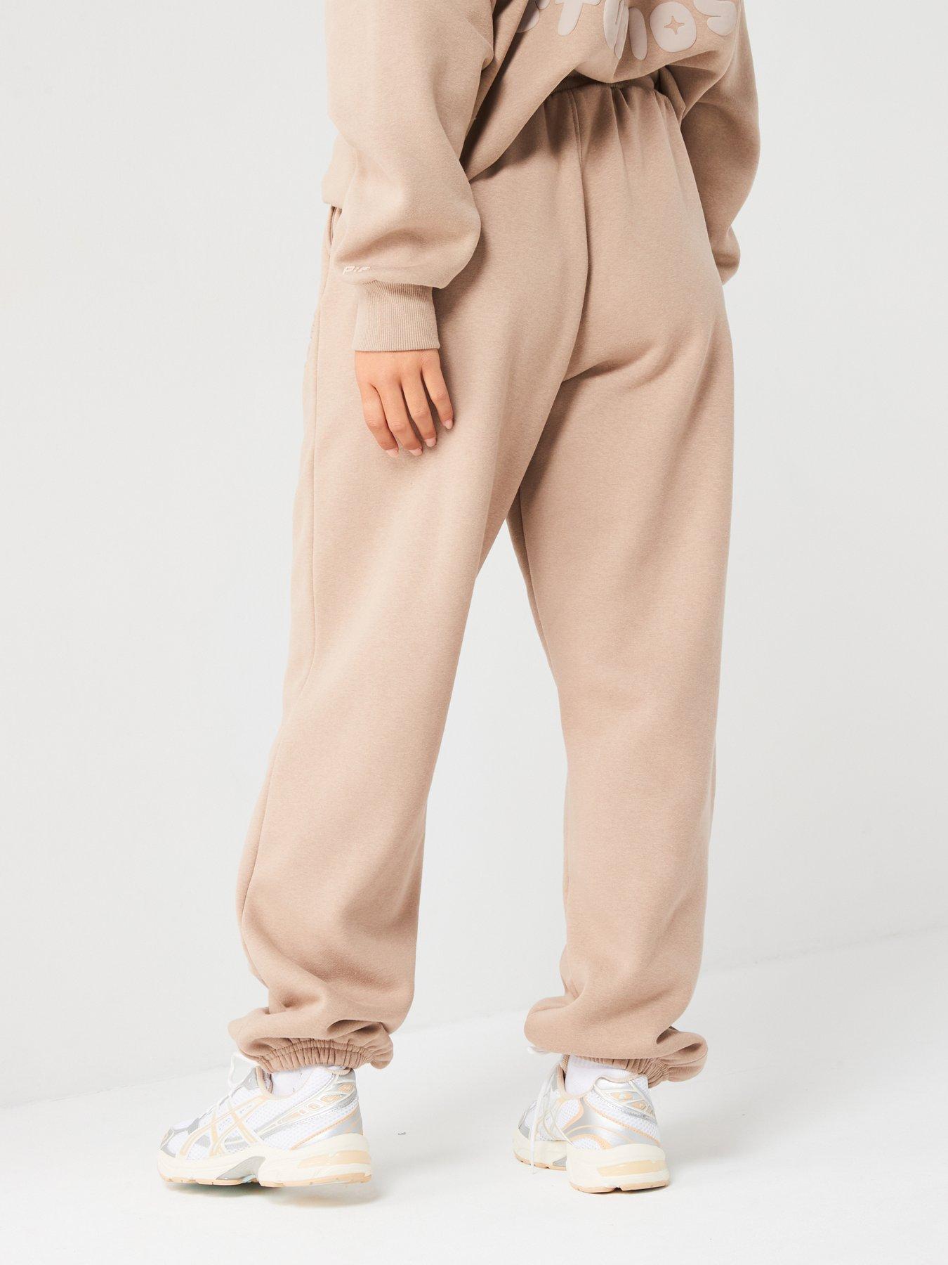 peach-fit-womens-positive-energy-oversized-jogger-light-brownstillFront