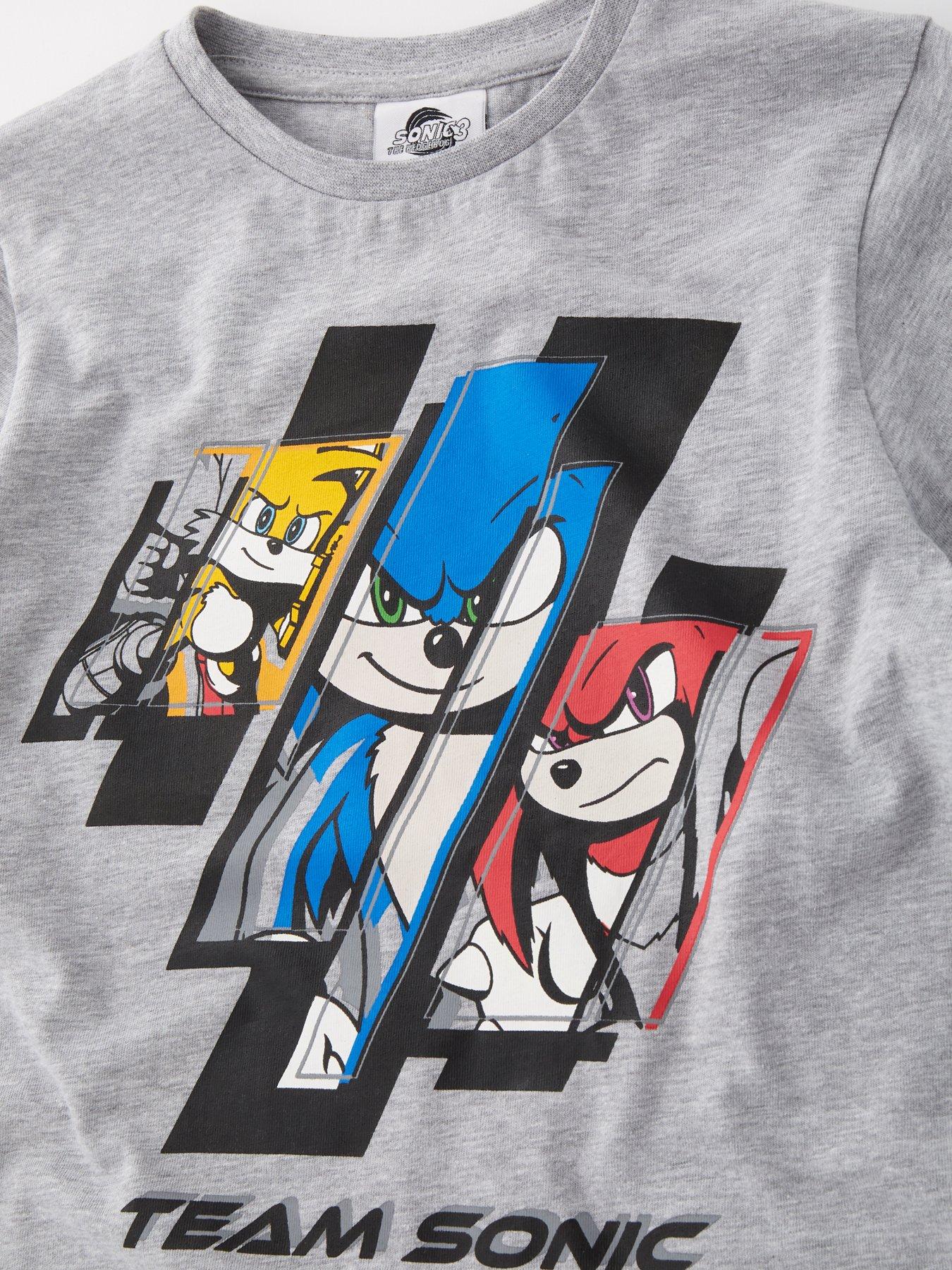 sonic-the-hedgehog-team-short-sleeve-pyjamasoutfit