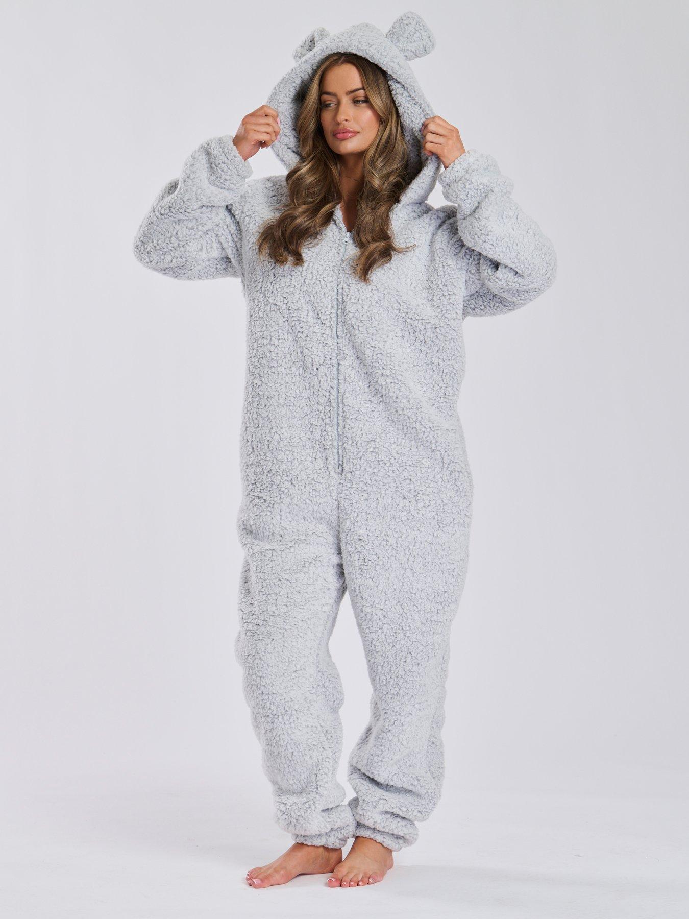 loungeable-loungeable-sherpa-xl-ears-teddy-all-in-one-silverback