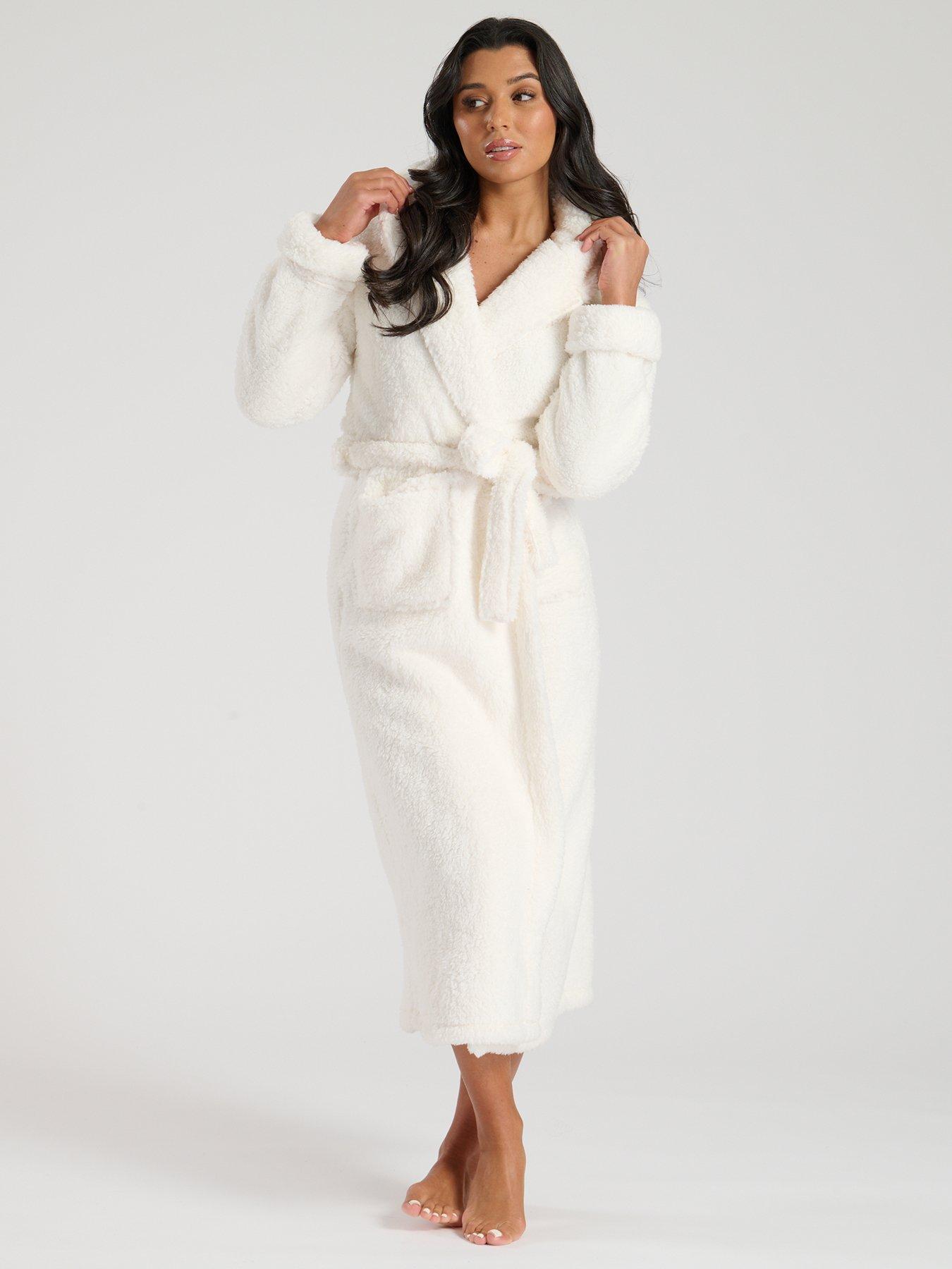 loungeable-loungeable-chunky-sherpa-midaxi-robe-creamback