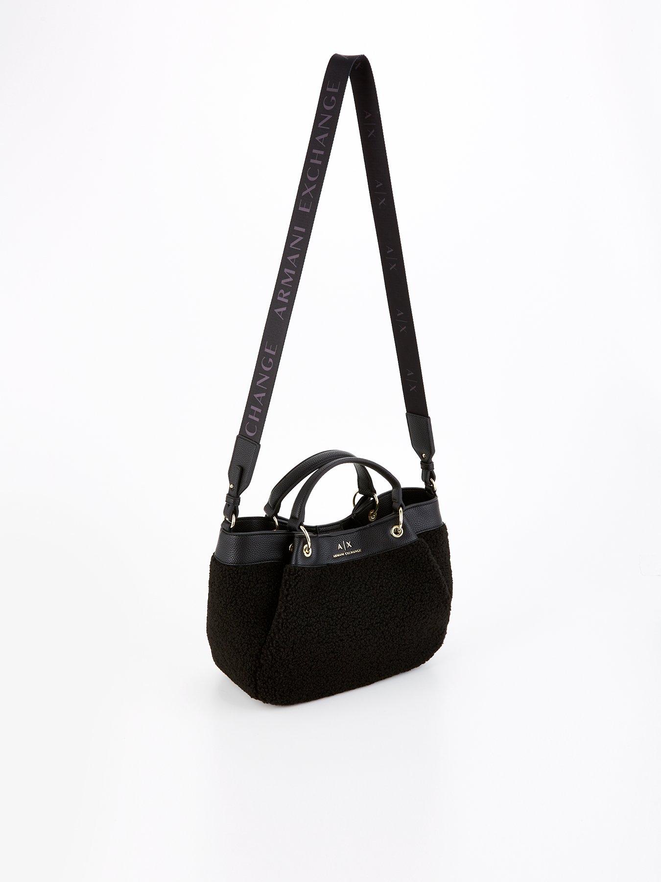 armani-exchange-small-borg-tote-blackback