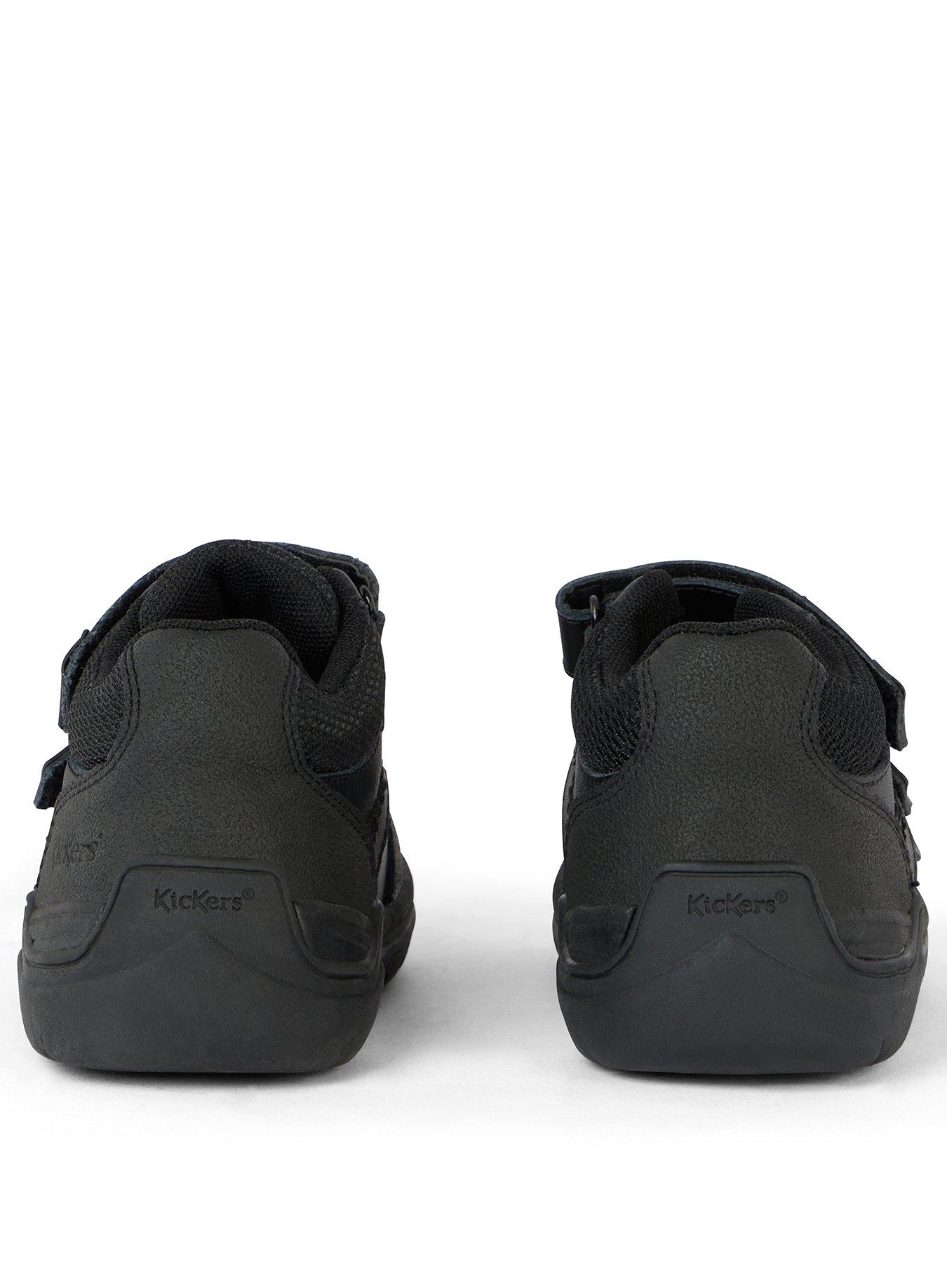 kickers-unisex-playflex-lo-vel-leather-school-shoe-blackstillFront