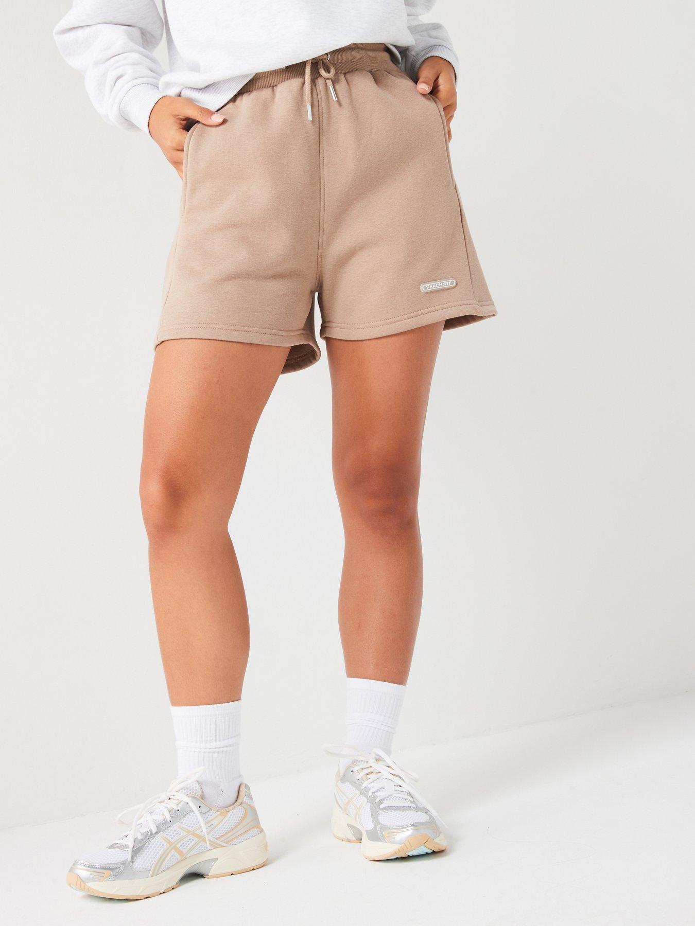 Peach Fit Womens Zavia Short - Light Brown