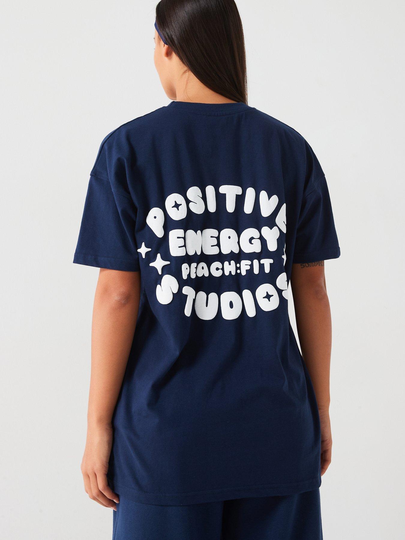 peach-fit-womens-positive-energy-oversized-t-shirt-navystillFront