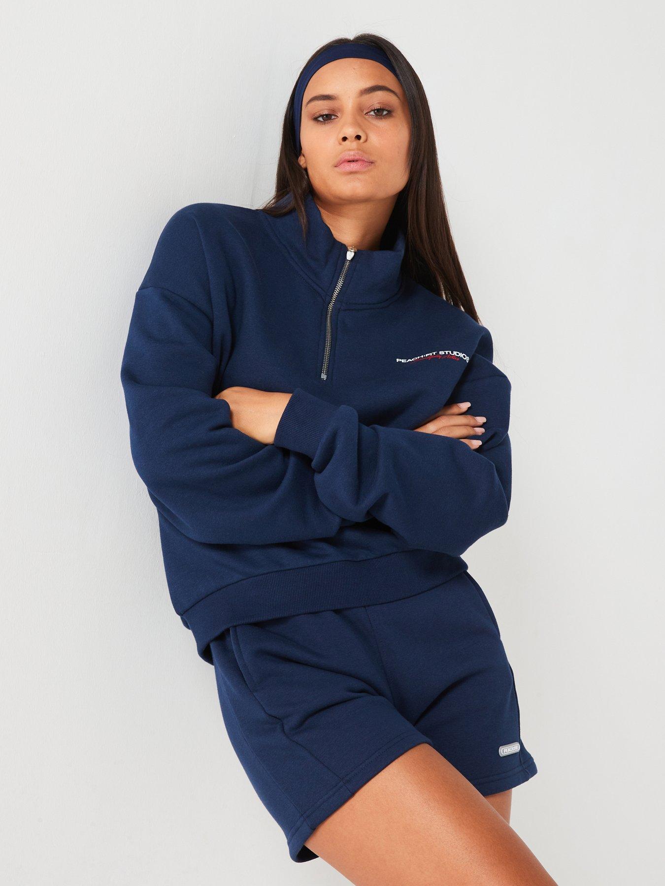 peach-fit-womens-penelope-oversized-zip-neck-sweatshirt-navy