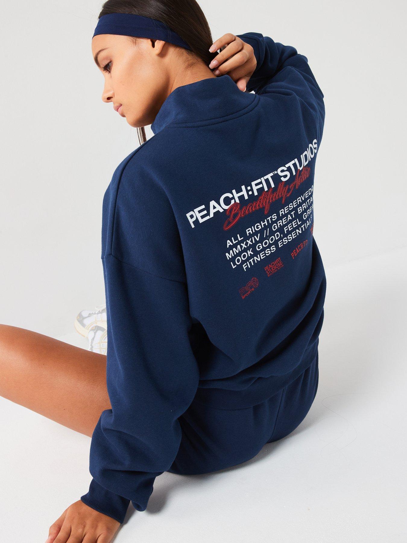 peach-fit-womens-penelope-oversized-zip-neck-sweatshirt-navydetail