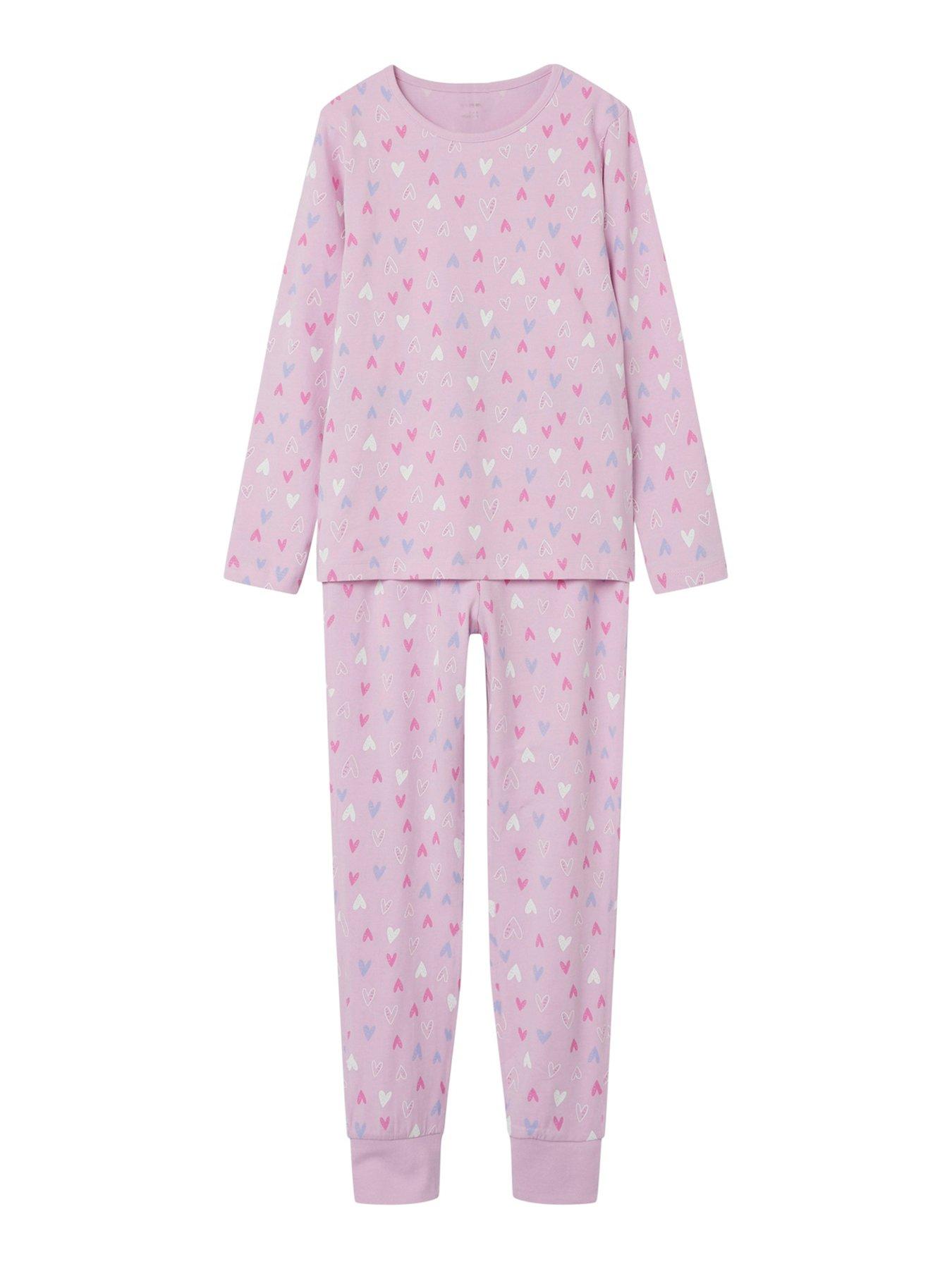 name-it-girls-heart-print-pyjamas-pink-lavenderstillFront