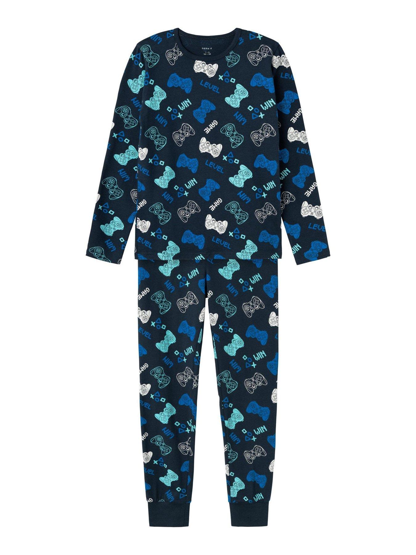 name-it-boys-gaming-pyjamas-dark-sapphirestillFront