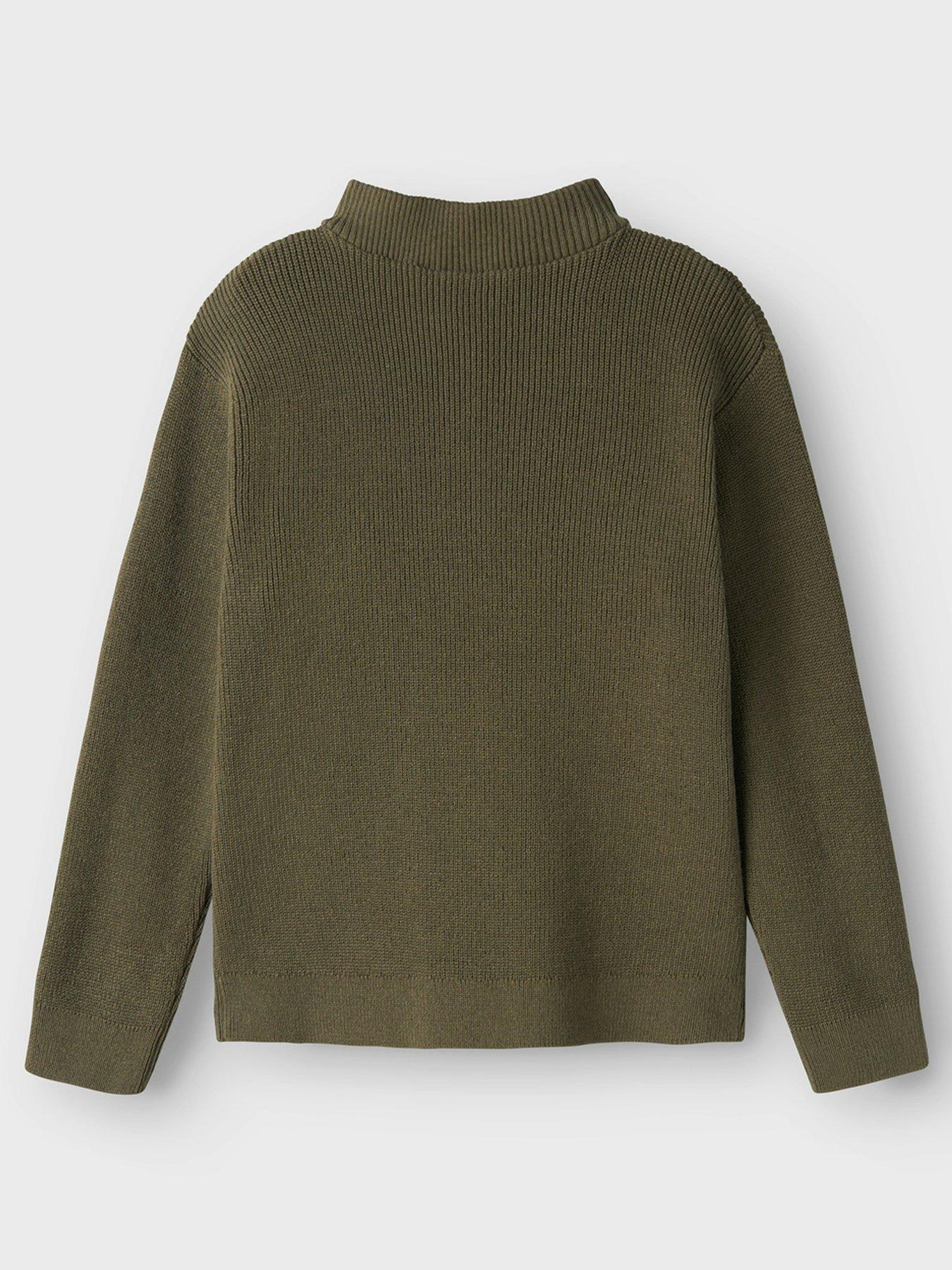 name-it-boys-half-zip-knitted-jumper-tea-leafback