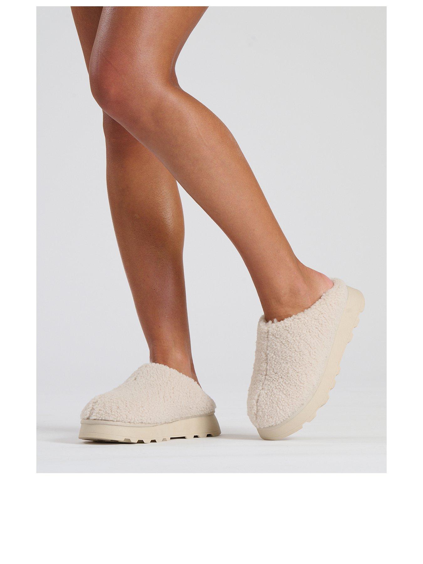 loungeable-boxed-real-sheepskin-mules-creamback