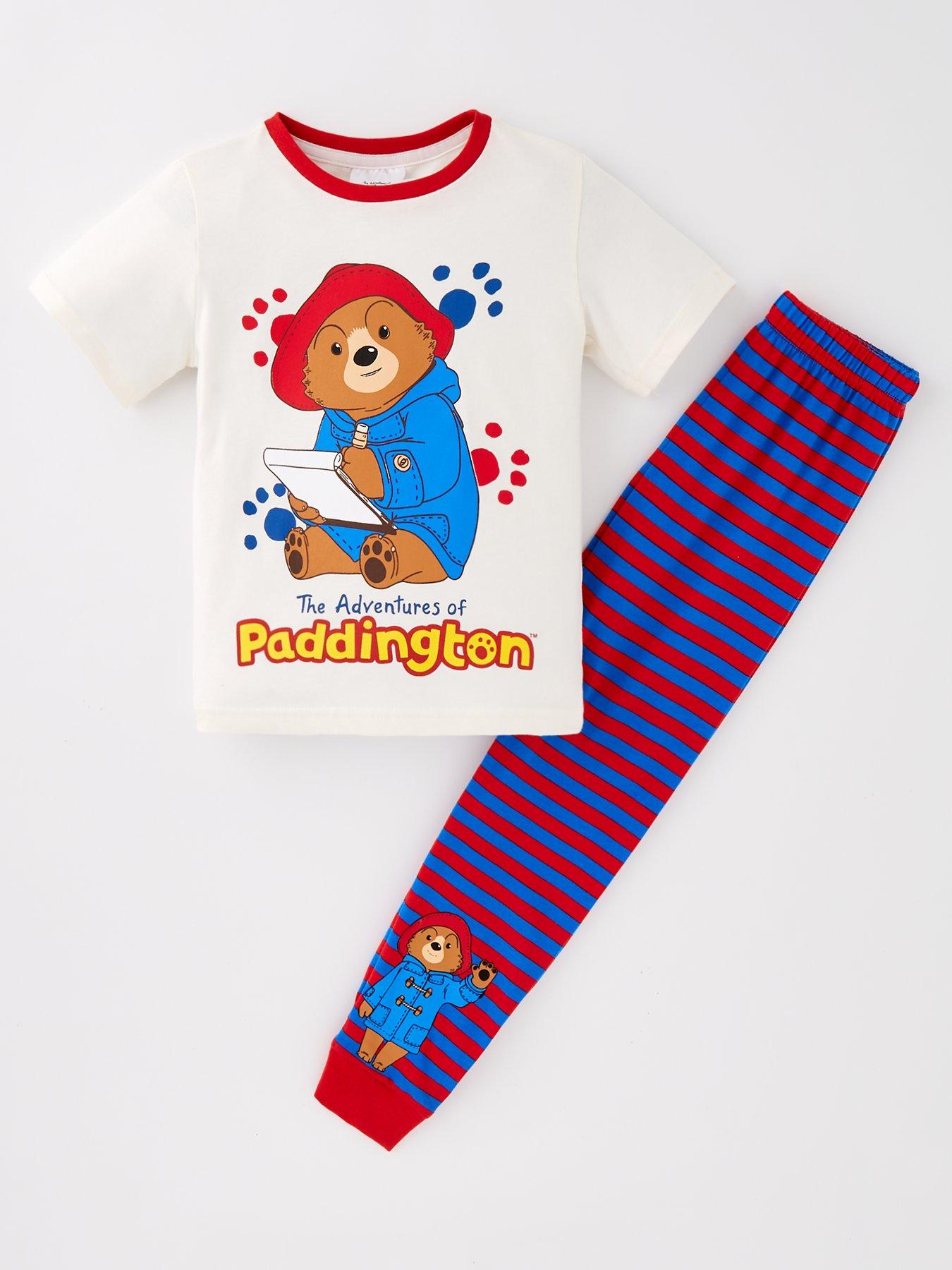 paddington-bear-paddington-stripe-short-sleeve-pyjamas-multi