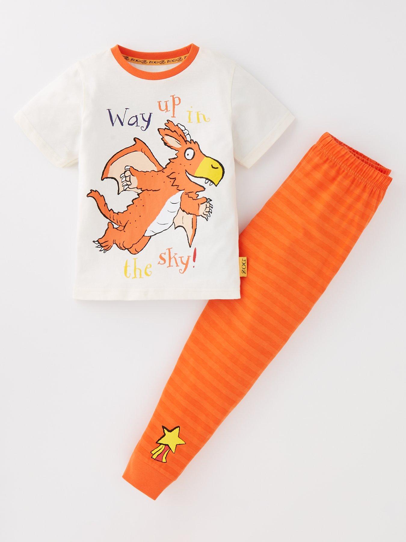 Image 1 of 4 of Zog Stripe Short Sleeve Pyjamas