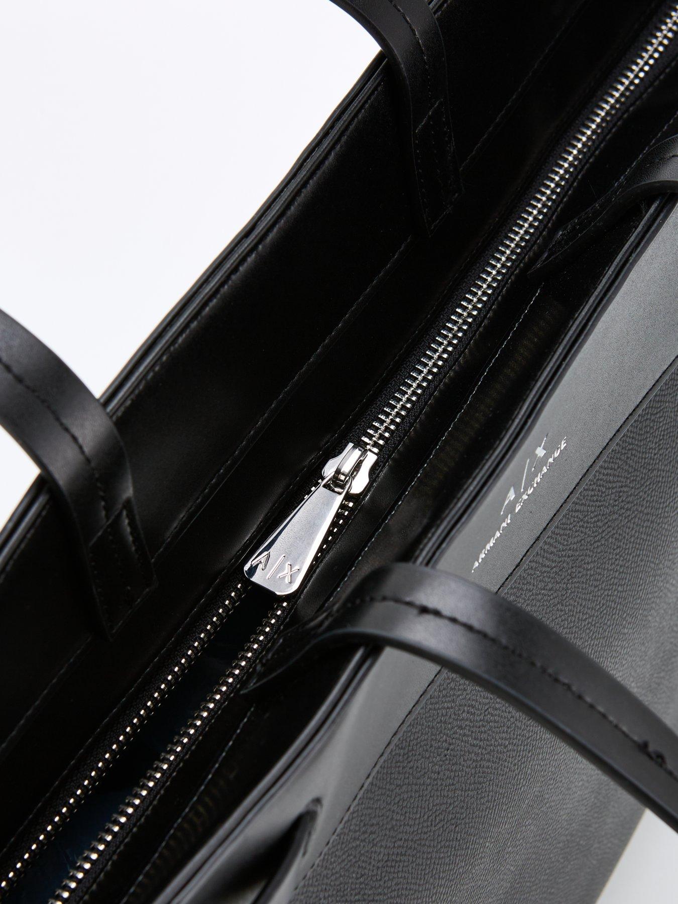 armani-exchange-buckle-detail-tote-bag-blackdetail