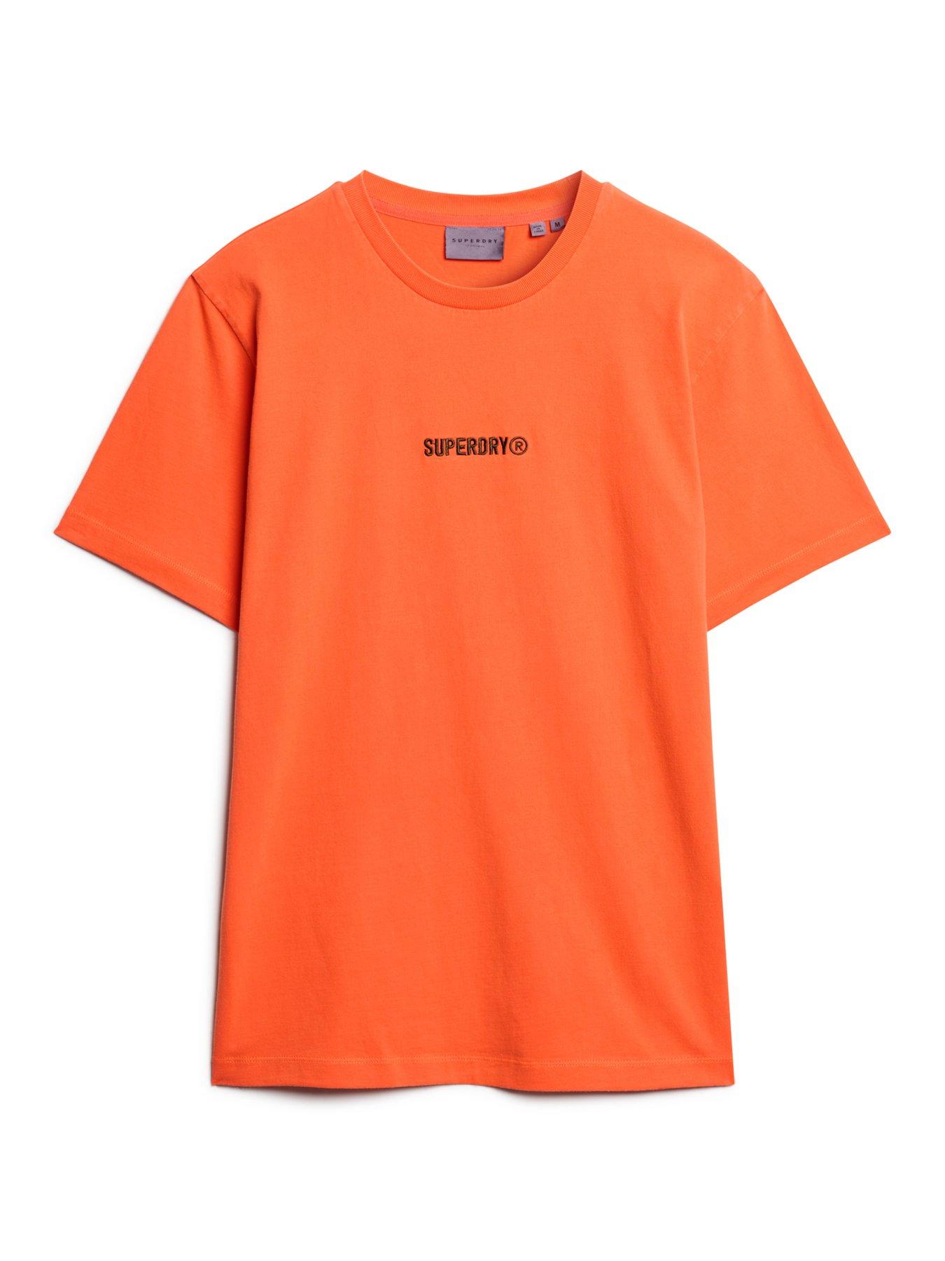 superdry-superdry-short-sleeve-micro-logo-graphic-loose-t-shirt-orangedetail