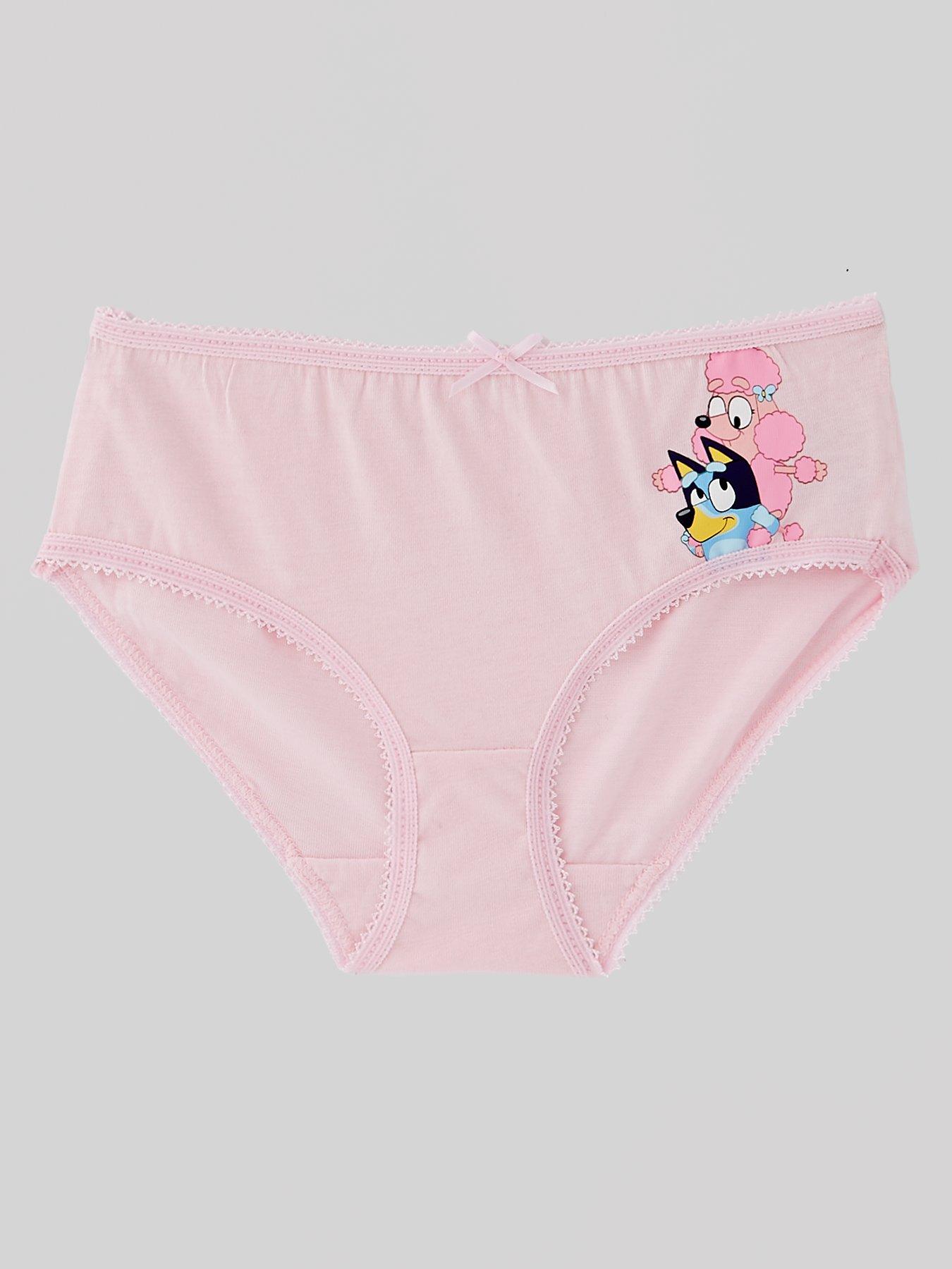 Image 3 of 5 of Bluey Bluey Girls 5 Pack Knickers - Multi