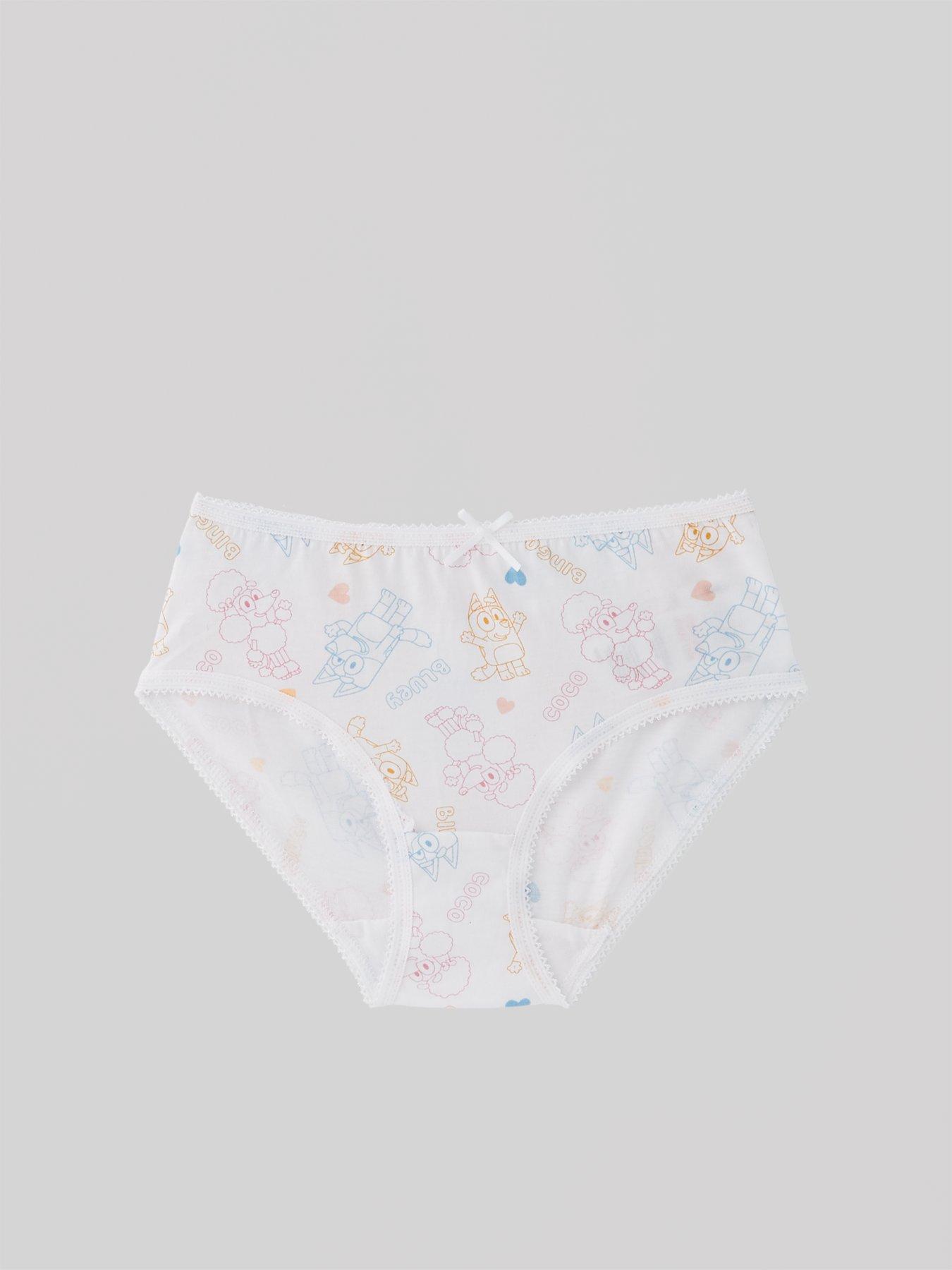 Image 4 of 5 of Bluey Bluey Girls 5 Pack Knickers - Multi