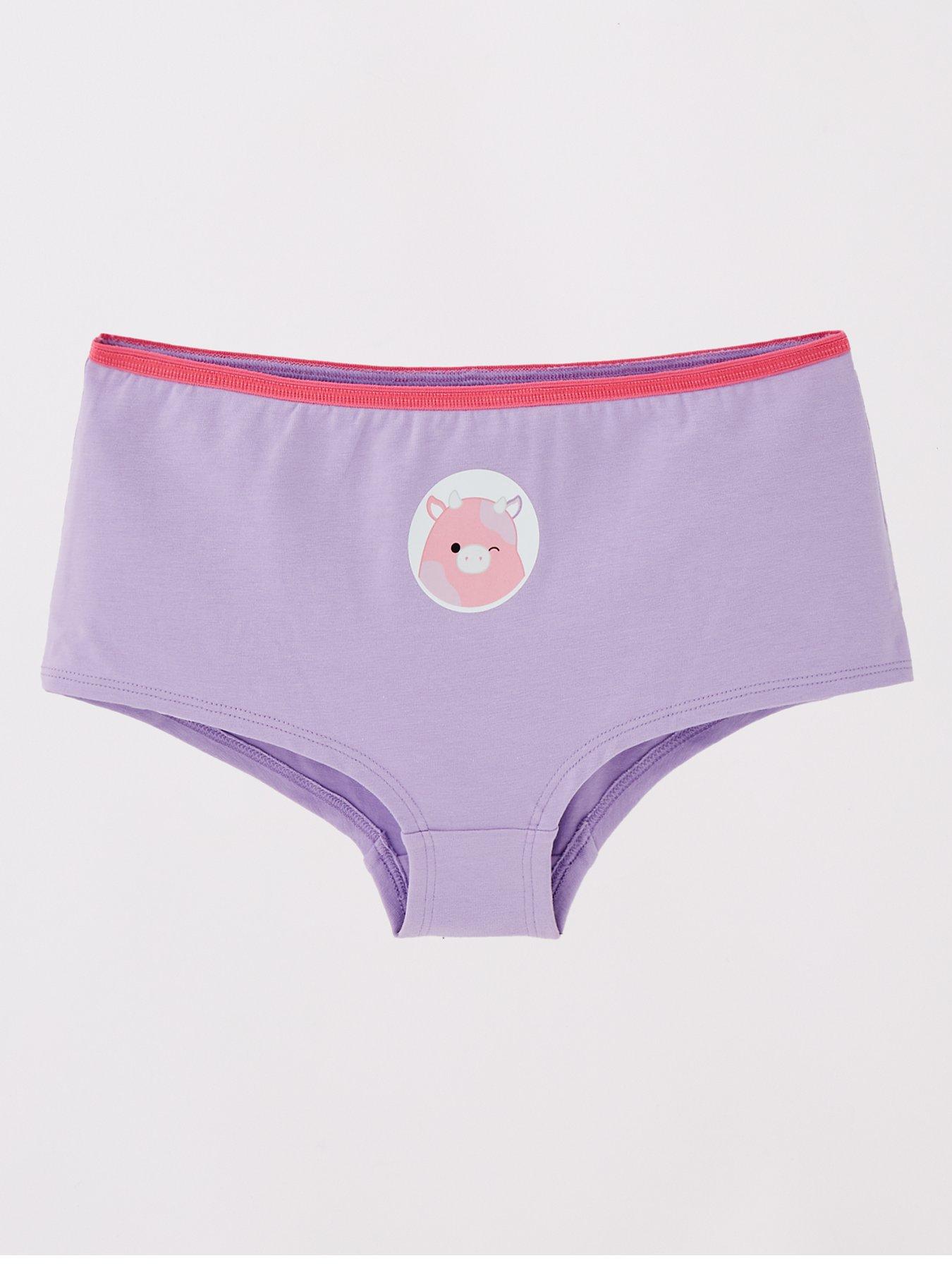 Image 2 of 5 of Squishmallows Squishmallows 5 Pack Knickers - Multi