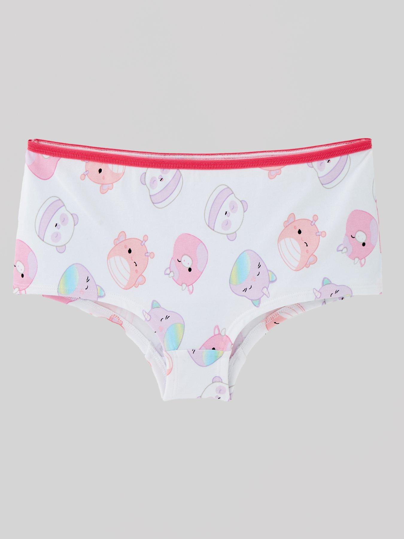 Image 3 of 5 of Squishmallows Squishmallows 5 Pack Knickers - Multi
