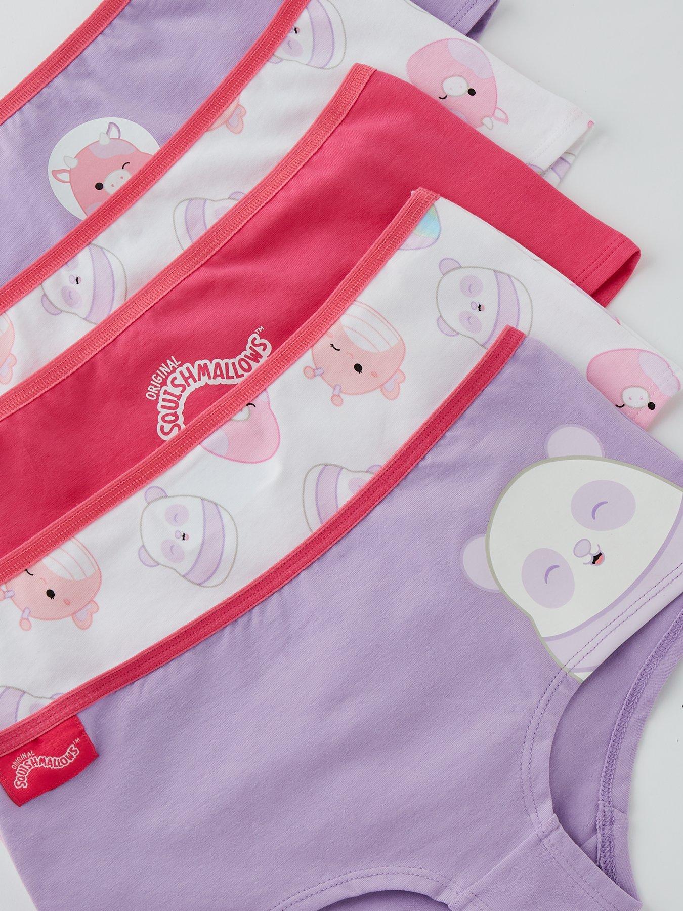 Image 5 of 5 of Squishmallows Squishmallows 5 Pack Knickers - Multi