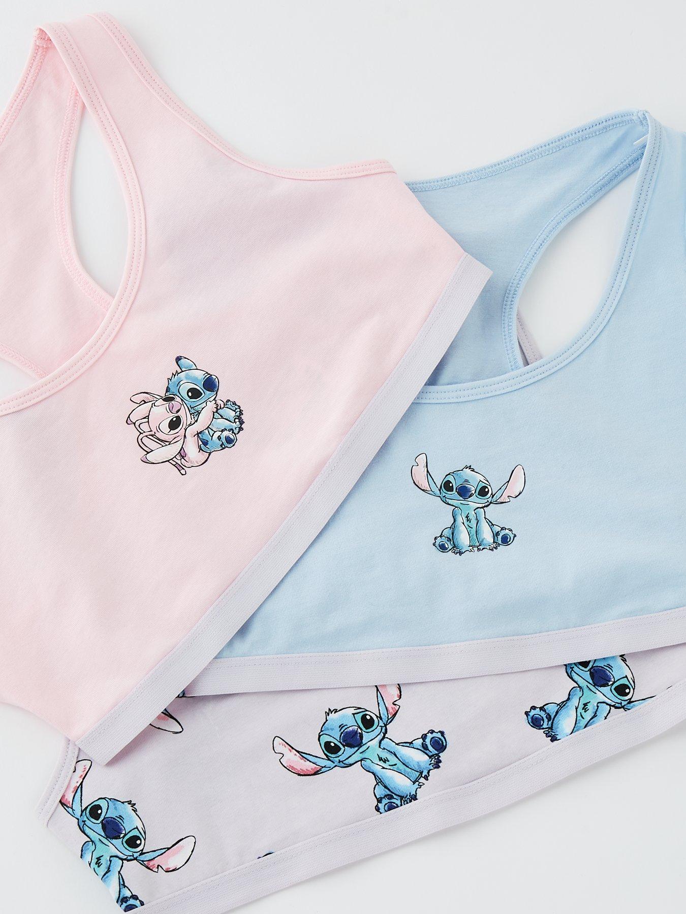 Image 5 of 5 of Disney Lilo & Stitch Lilo And Stitch 3 Pack Crop Tops - Multi
