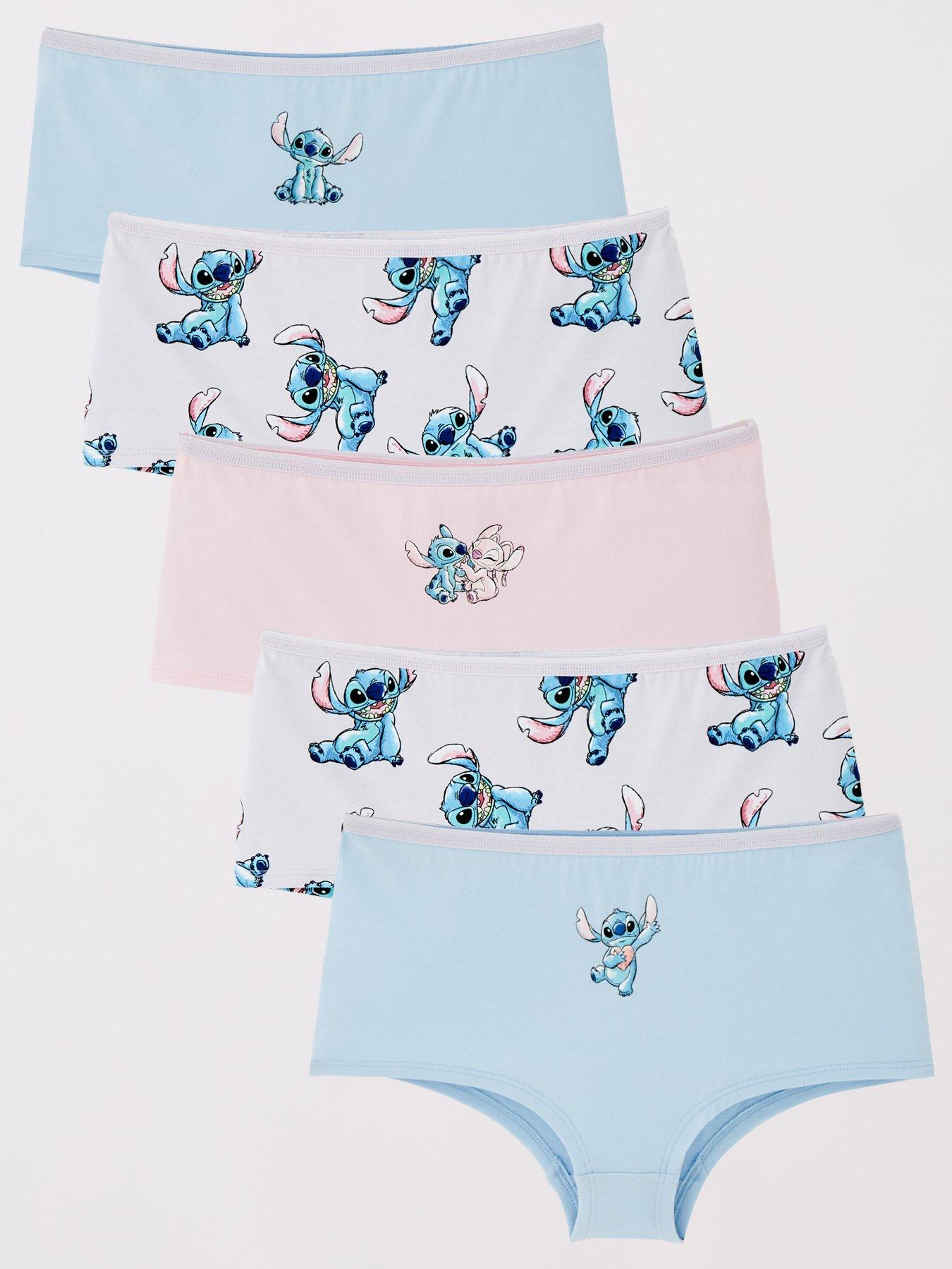Image 1 of 5 of Disney Lilo & Stitch Disney Lilo &amp; Stitch 5 Pack Knickers - Multi