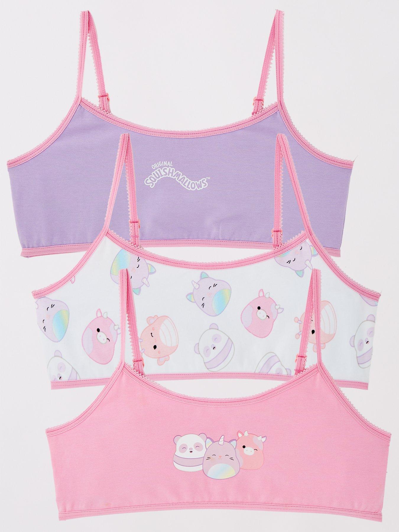 Image 1 of 5 of Squishmallows 3 Pack Squishmallows Crop Tops - Multi