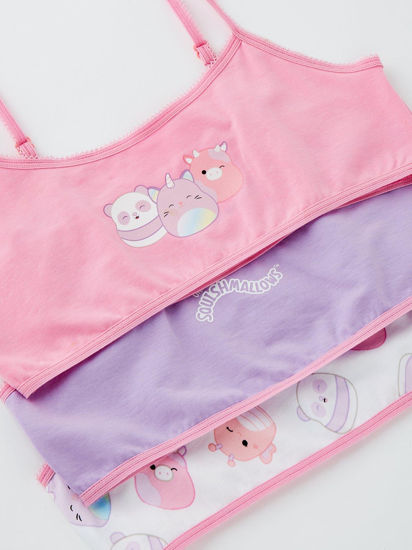 Image 5 of 5 of Squishmallows 3 Pack Squishmallows Crop Tops - Multi