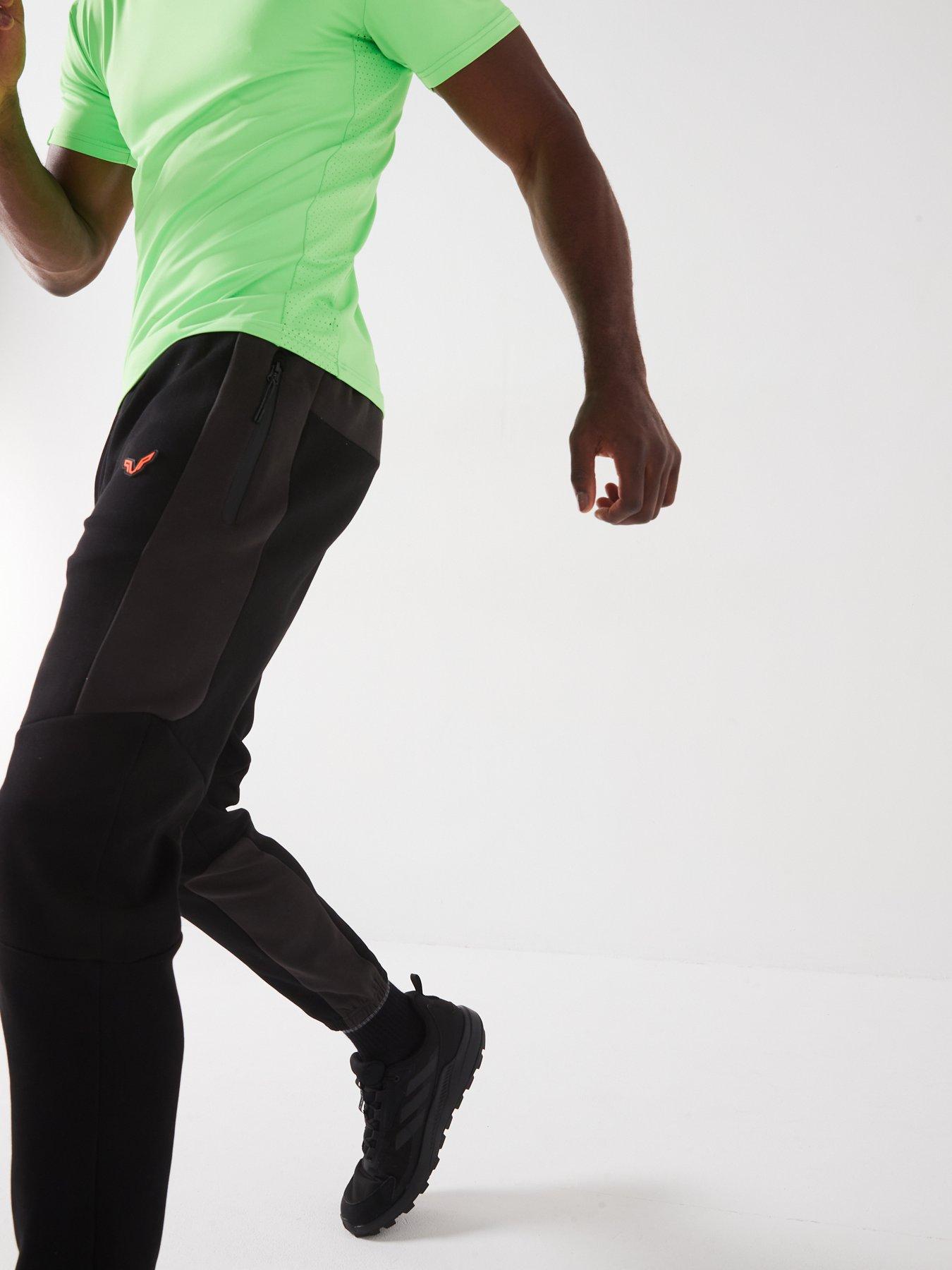 okami-mens-exploration-interlock-jogger-blackorangedetail