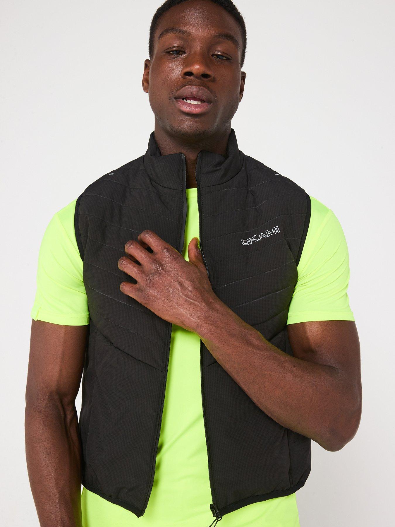 undefined Mens Axis Lightweight Puffer Gilet - Black