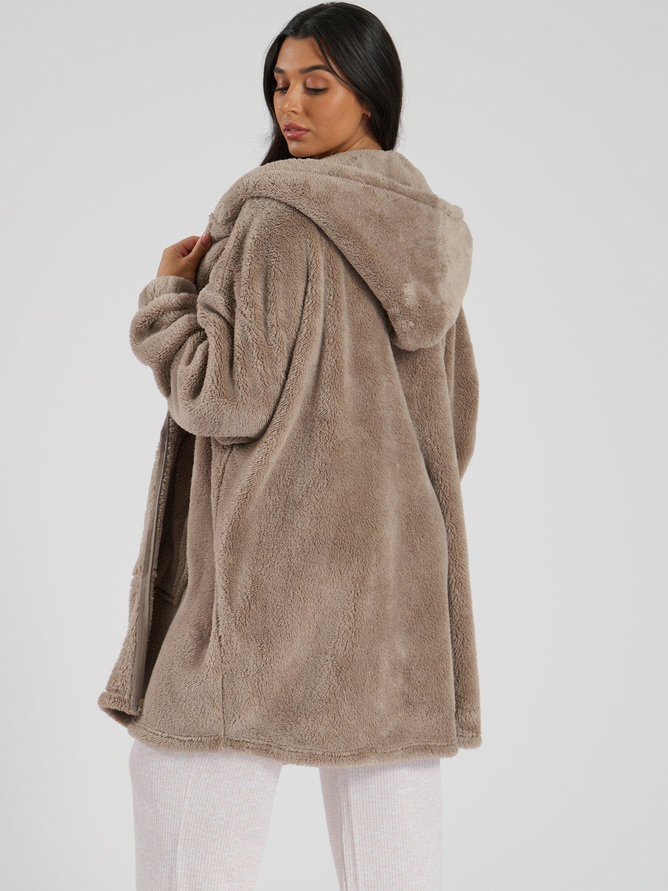 loungeable-loungeable-sherpa-zip-through-snuggle-hoodie-minkstillFront