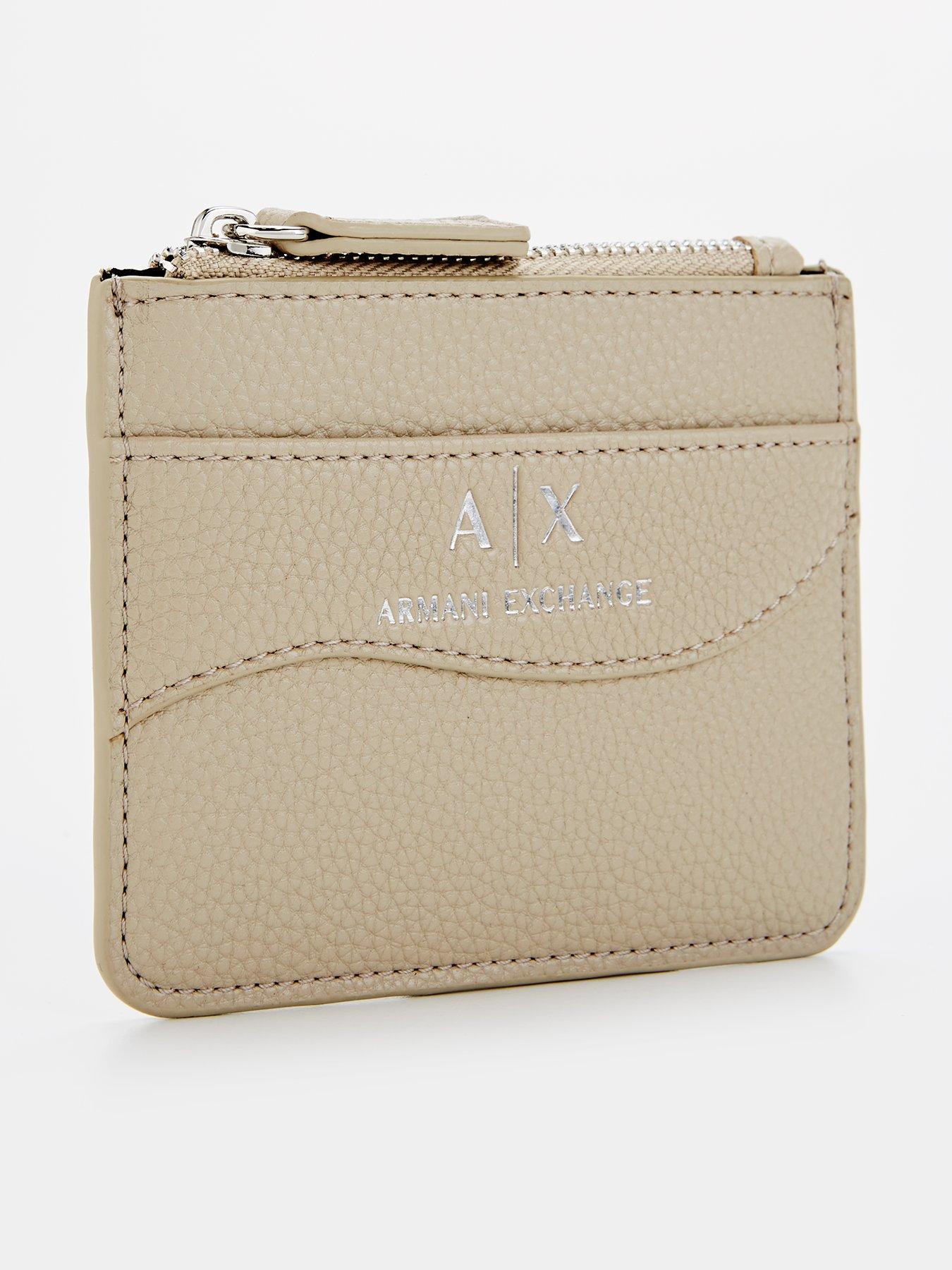 armani-exchange-zip-top-card-holder-beigeback