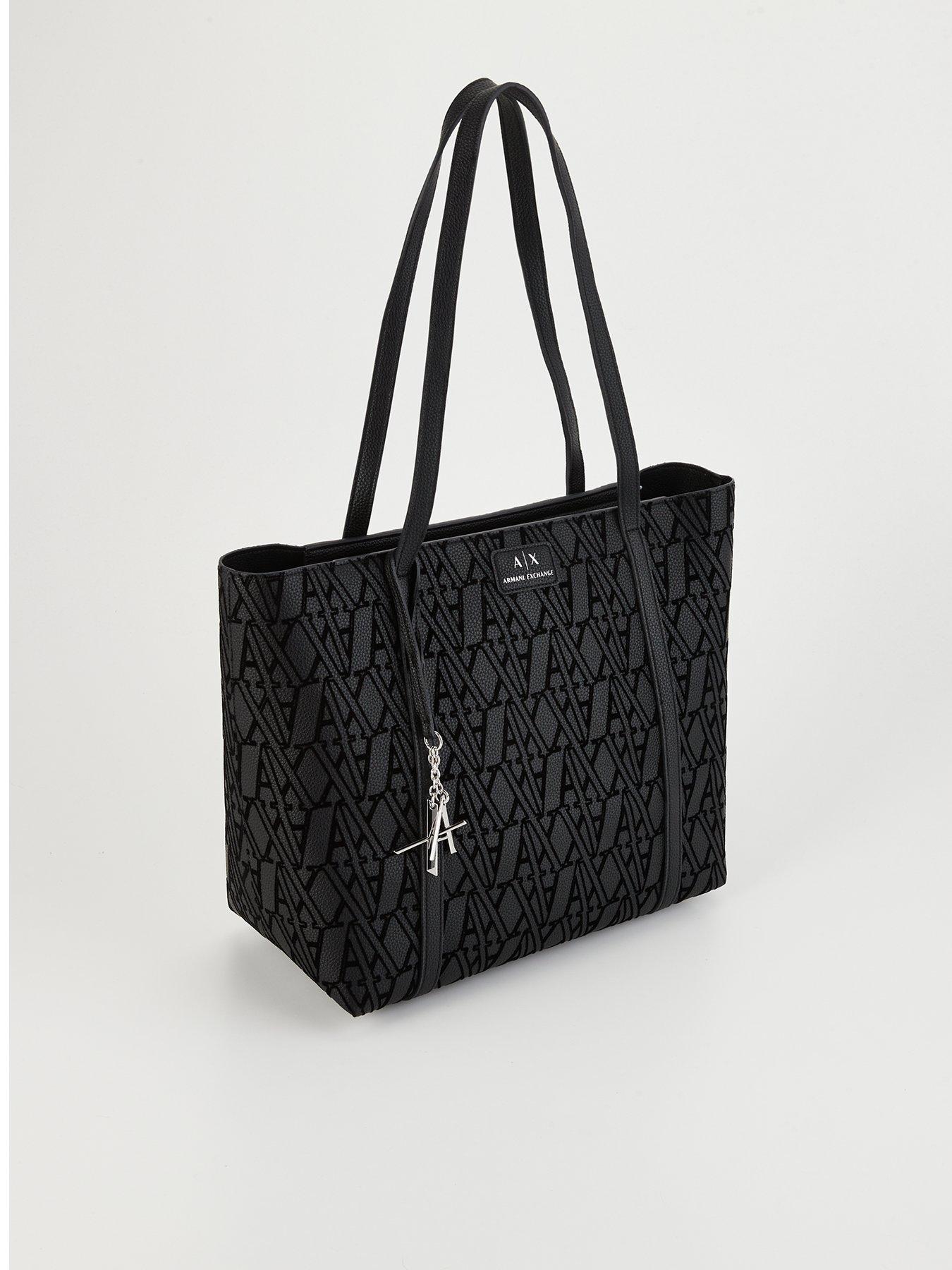 armani-exchange-all-over-ax-logo-tote-blackback