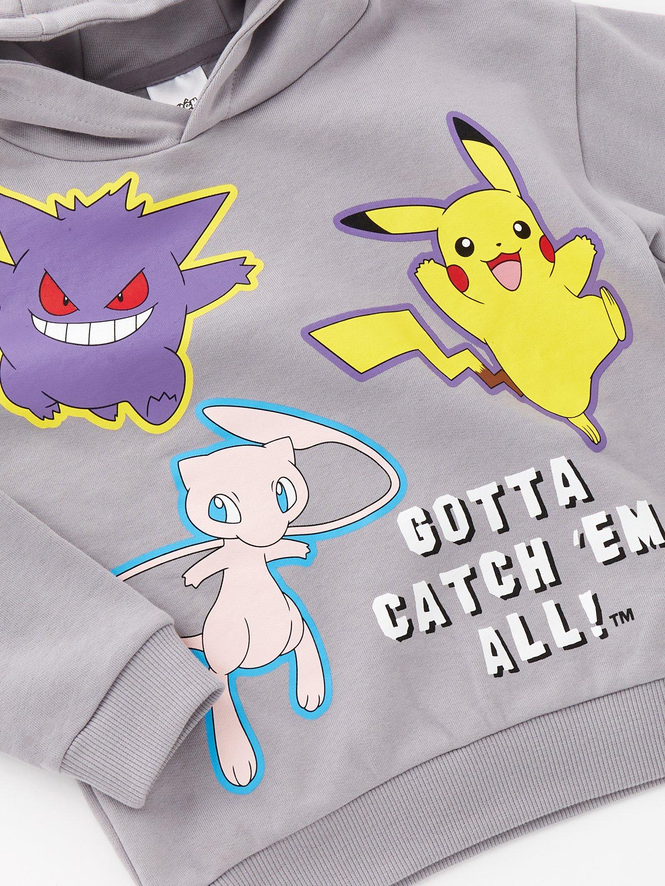 Image 3 of 4 of Pokemon 2 Piece Hoody and Jogger Set - Grey