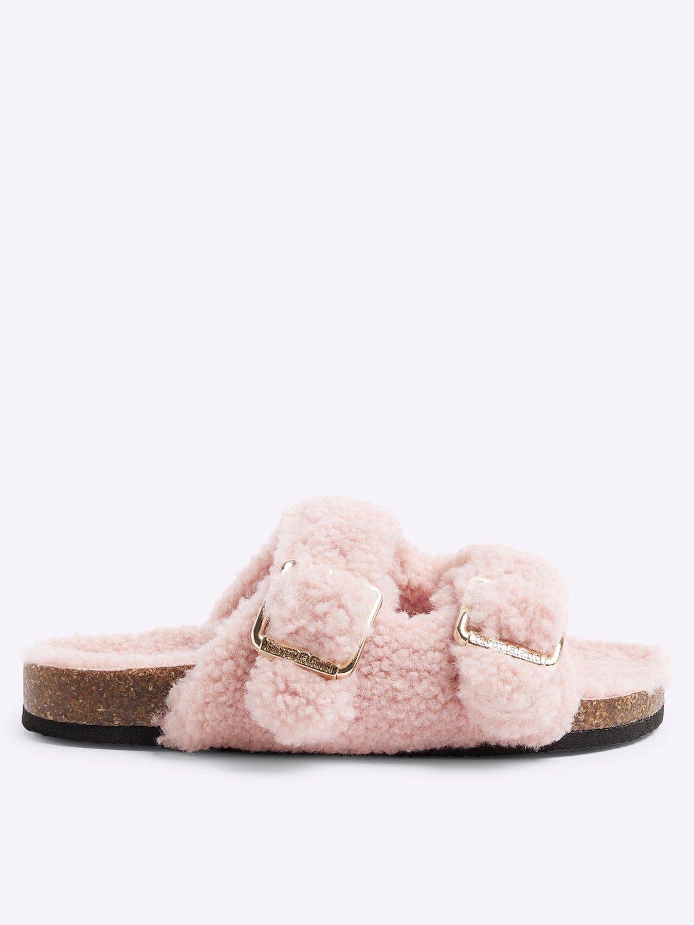 river-island-borg-footbed-slippers