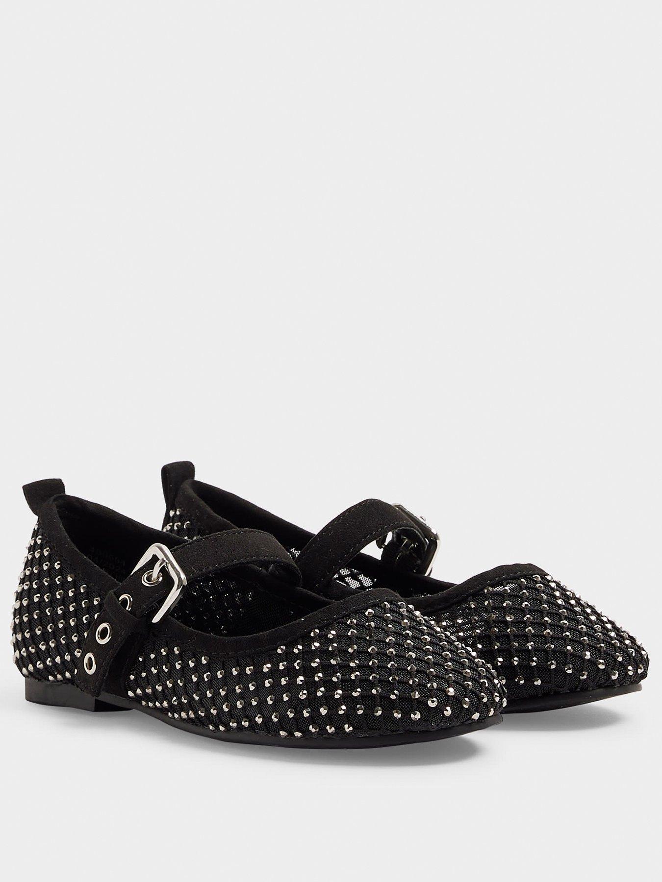 river-island-girls-mesh-diamante-ballet-pumps-blackstillFront