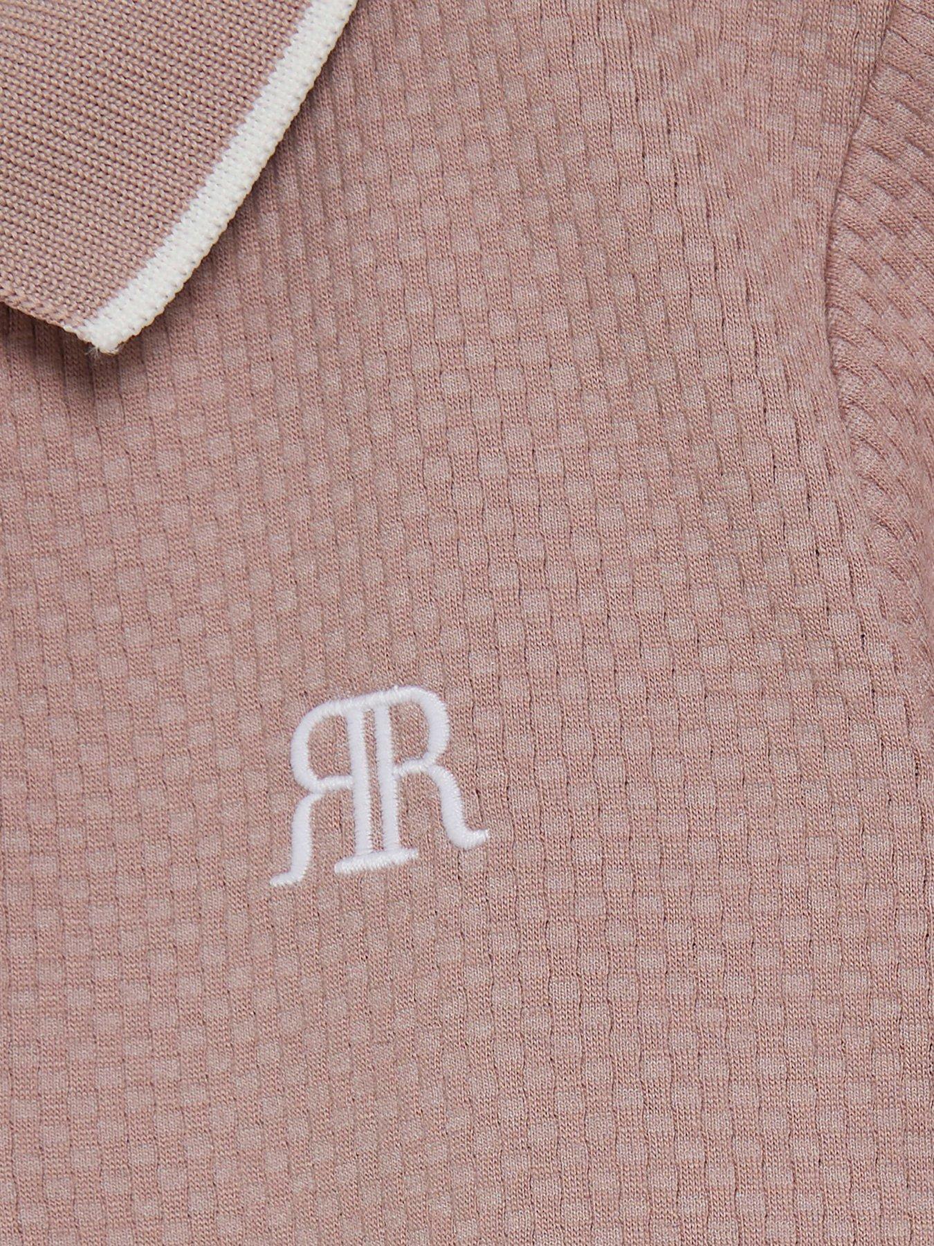 river-island-mini-mini-boys-textured-tipped-polo-shirtdetail