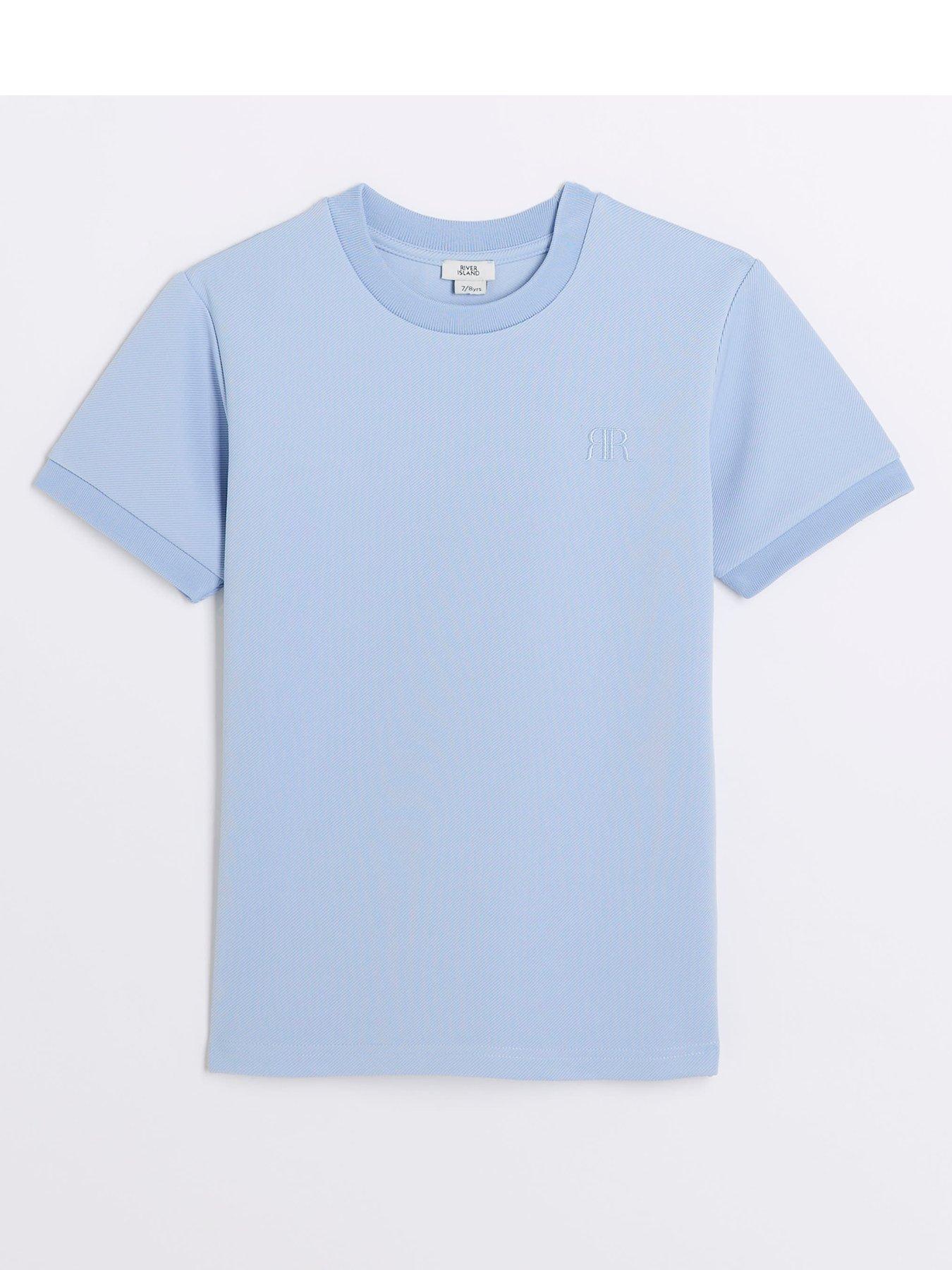 river-island-boys-twill-smart-t-shirt-blue