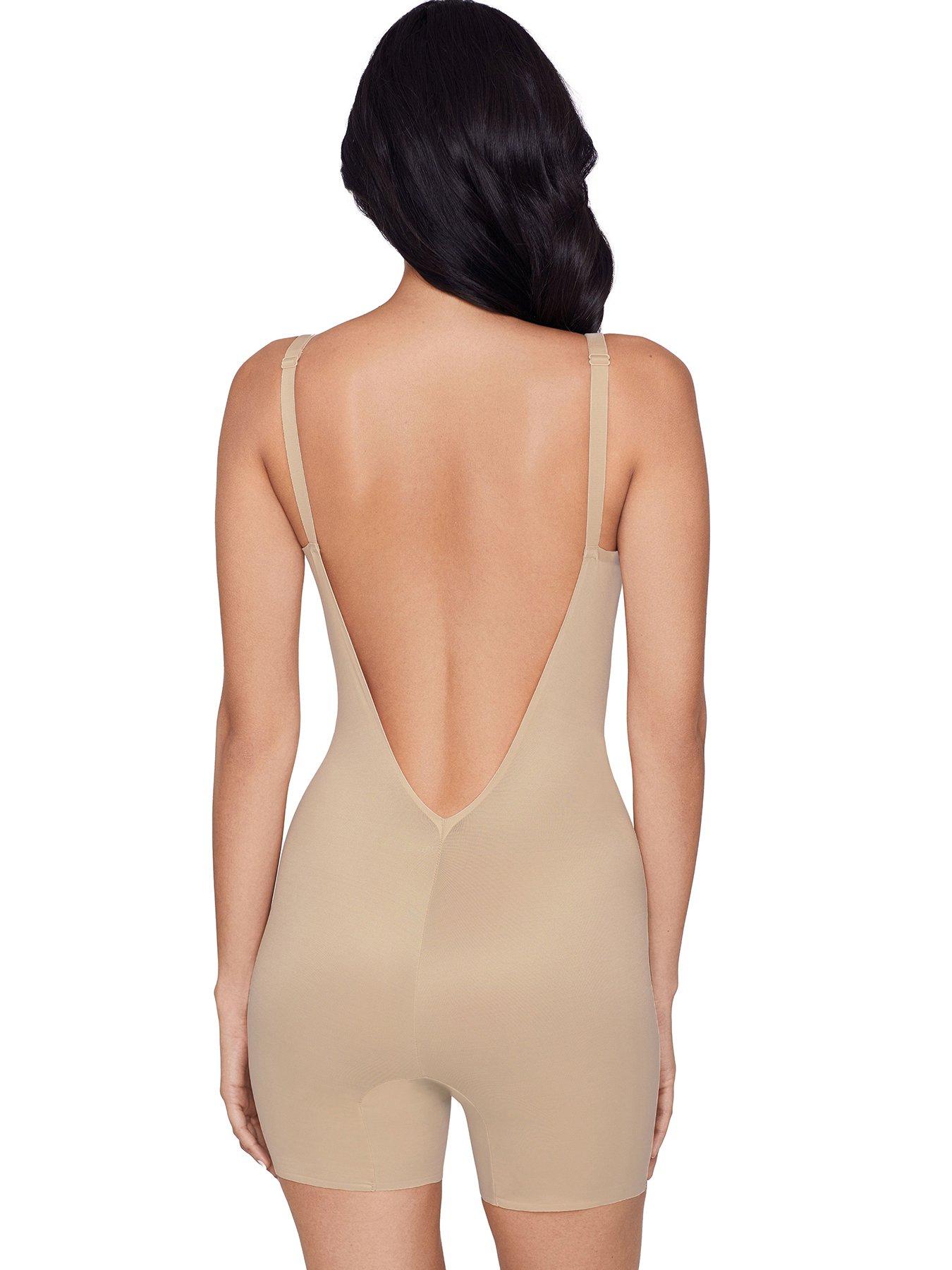 miraclesuit-low-back-all-in-one-beigestillFront