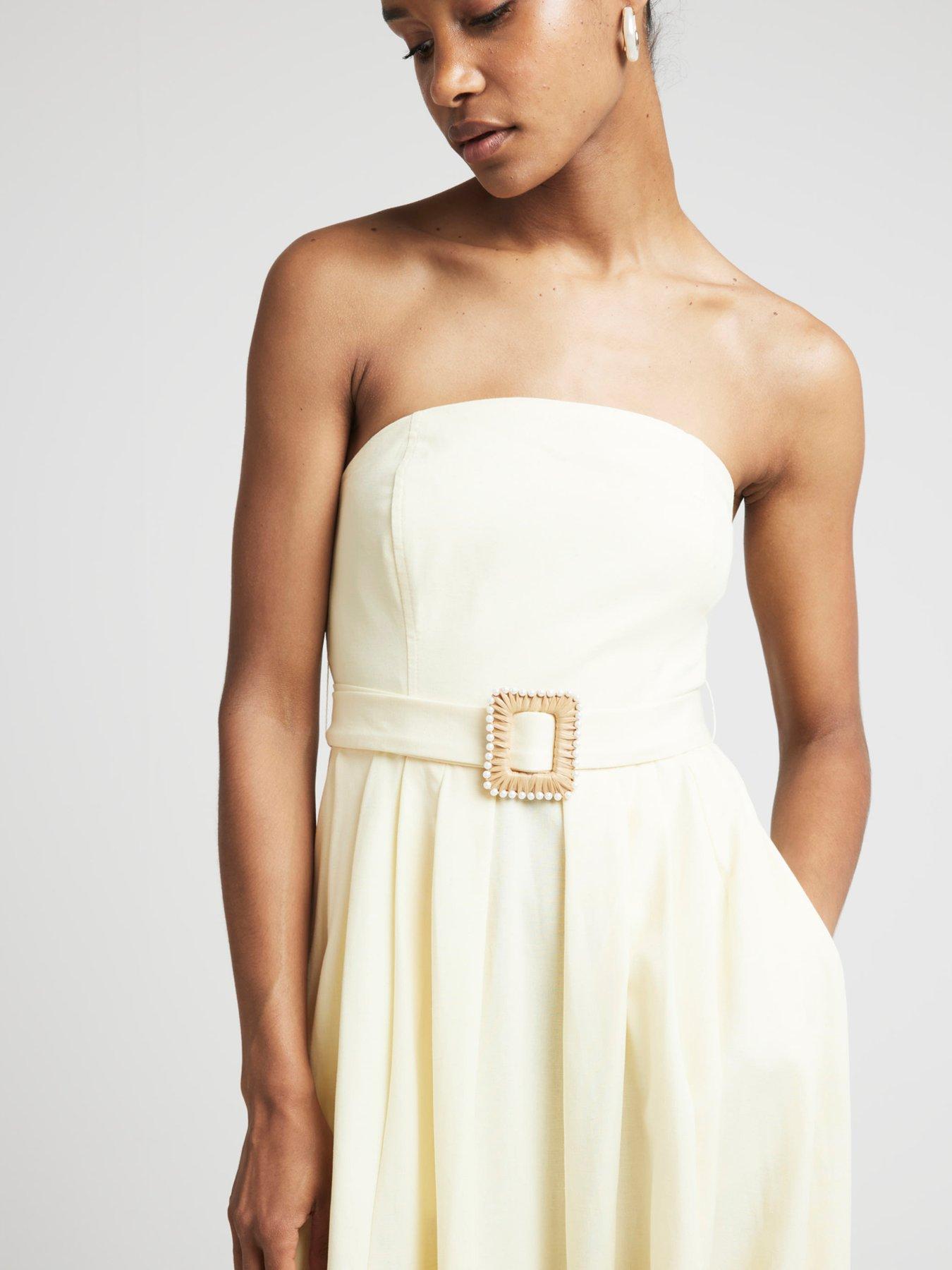 river-island-belted-bandeau-prom-dress-yellowoutfit