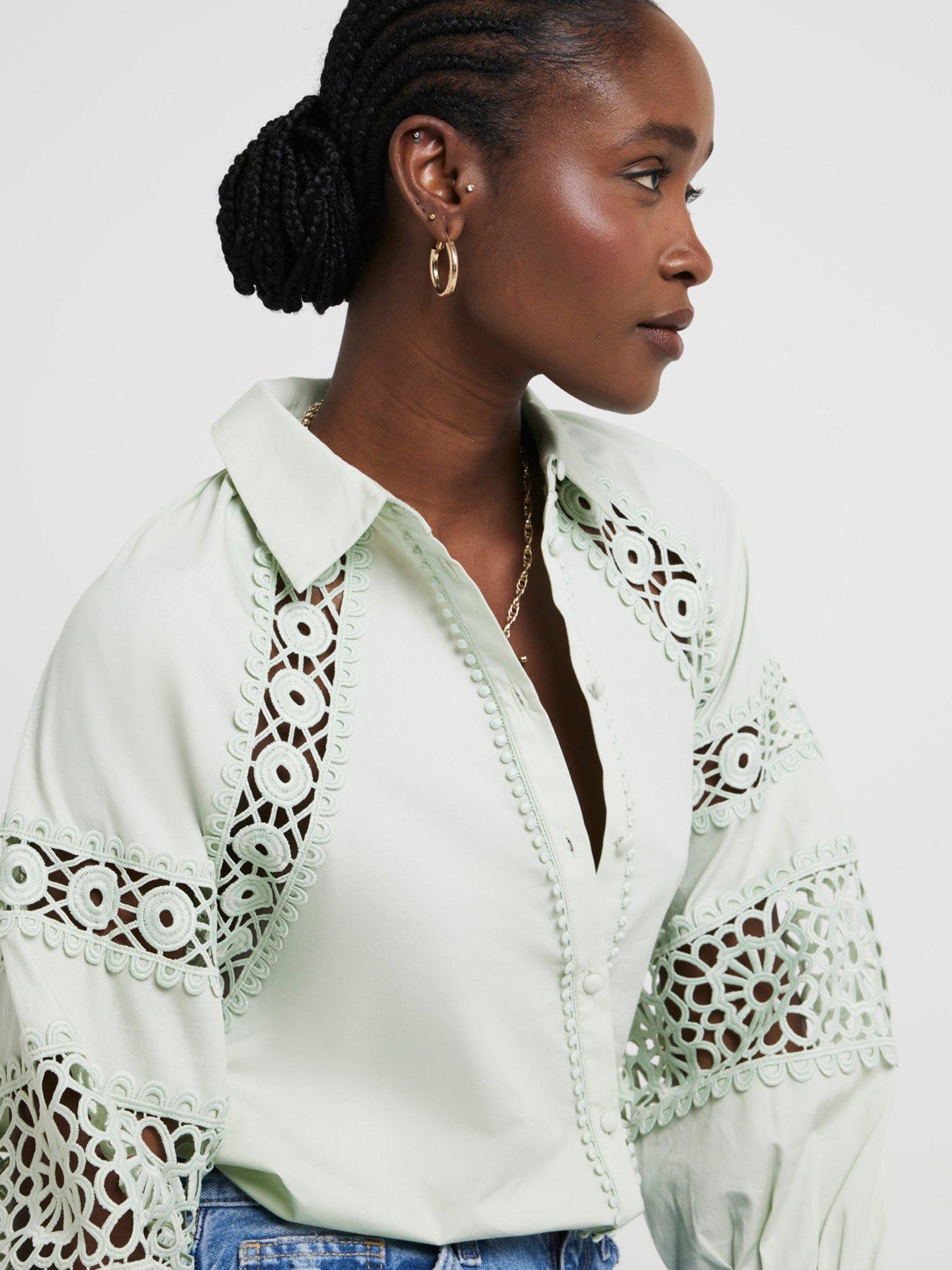 river-island-crochet-panel-oversized-shirt-light-greenback