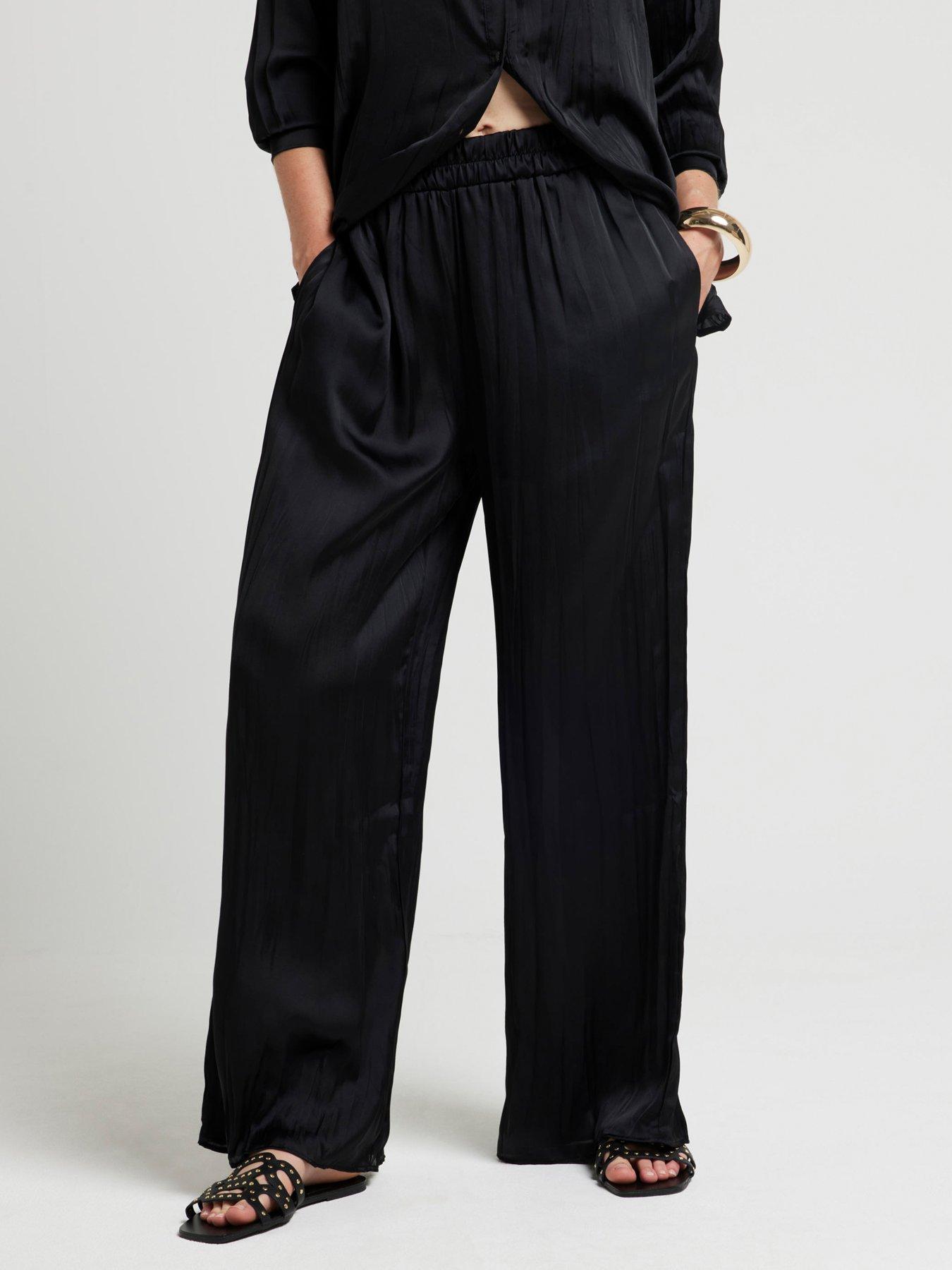 river-island-crinkle-elasticated-trousers-black