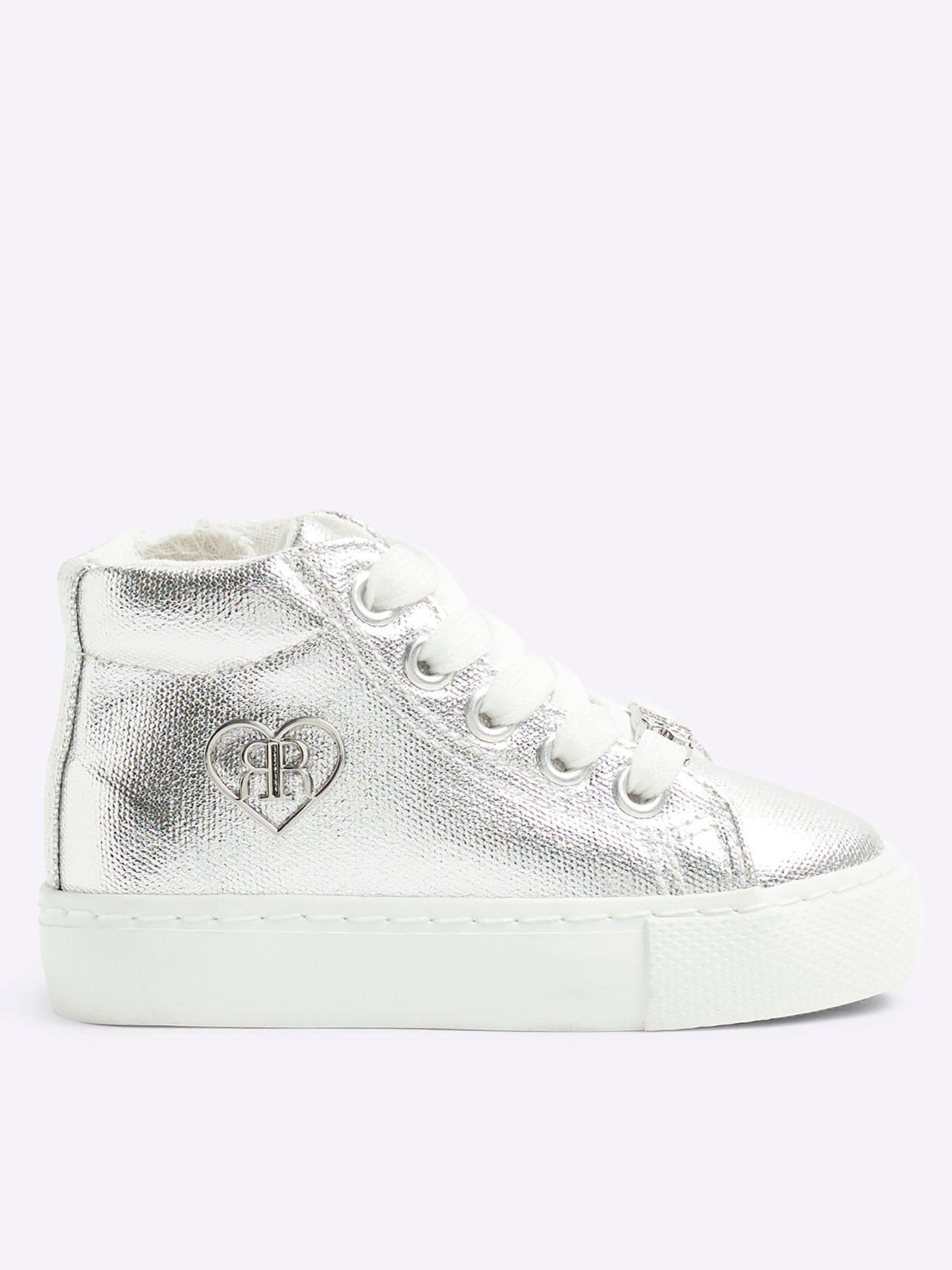 river-island-mini-mini-girl-pu-metallic-hi-top-silver