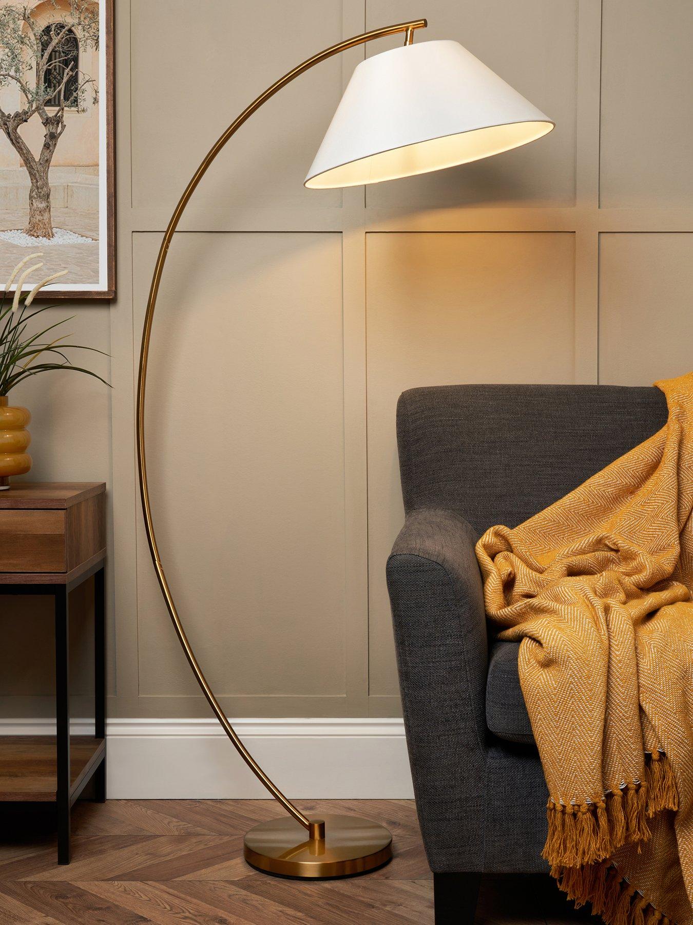 Image 1 of 6 of The Very Collection Arc Floor Lamp