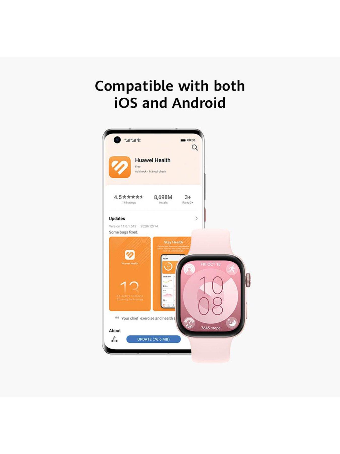 Image 7 of 7 of Huawei Watch Fit 3 - Pink