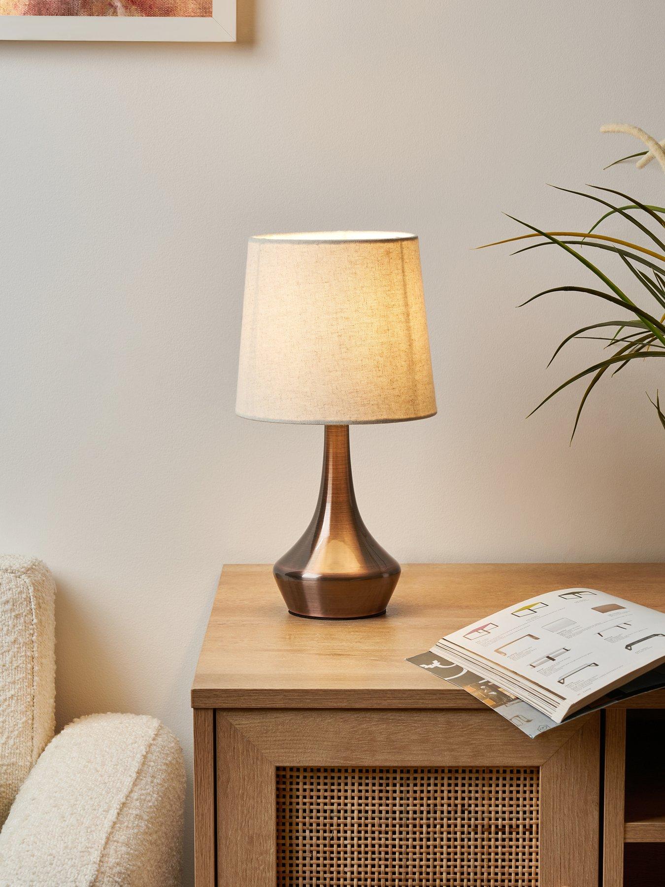 very-home-small-metal-bedside-table-lamp