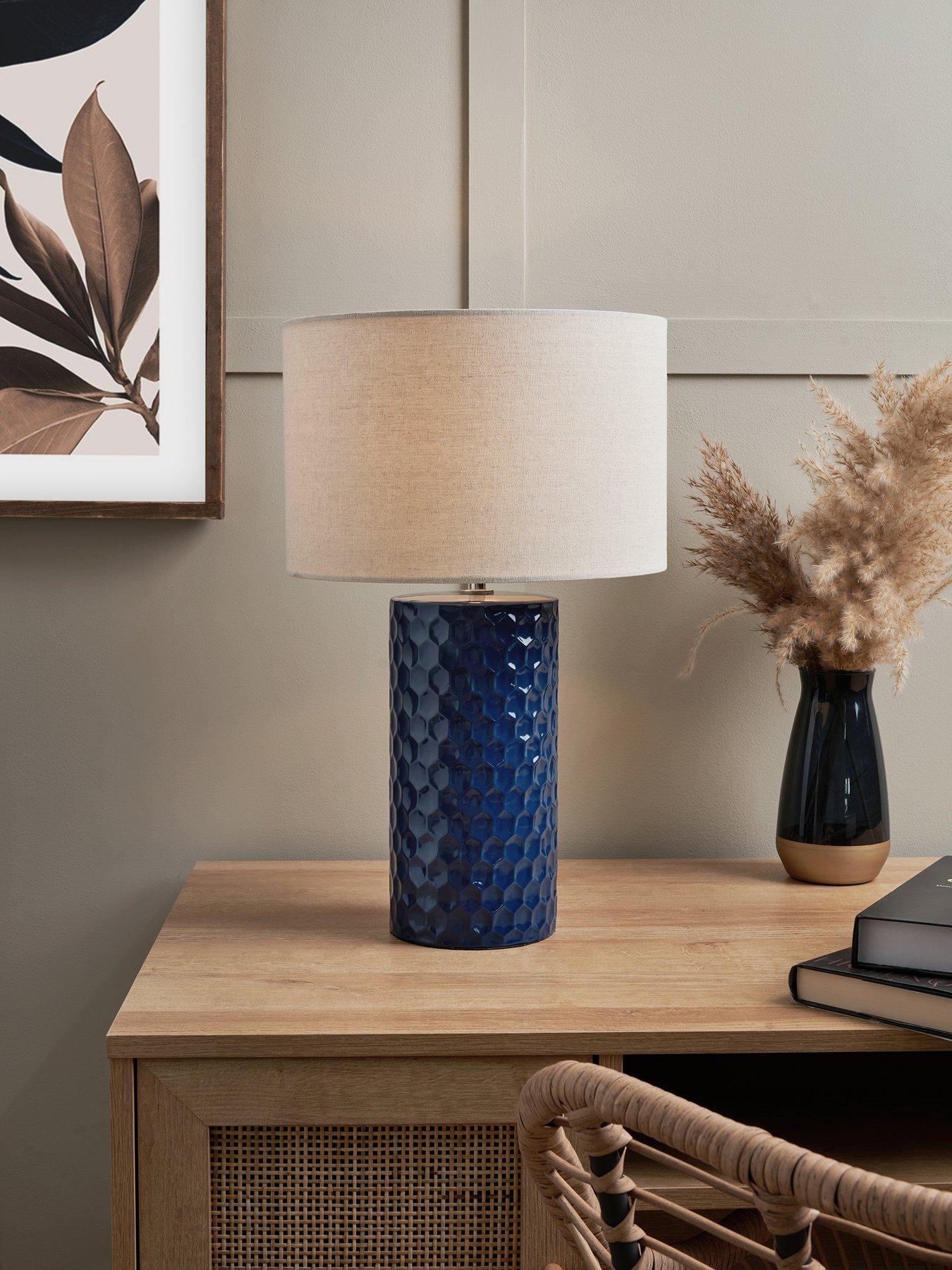 Image 1 of 5 of The Very Collection Gibraltar Ceramic Table Lamp
