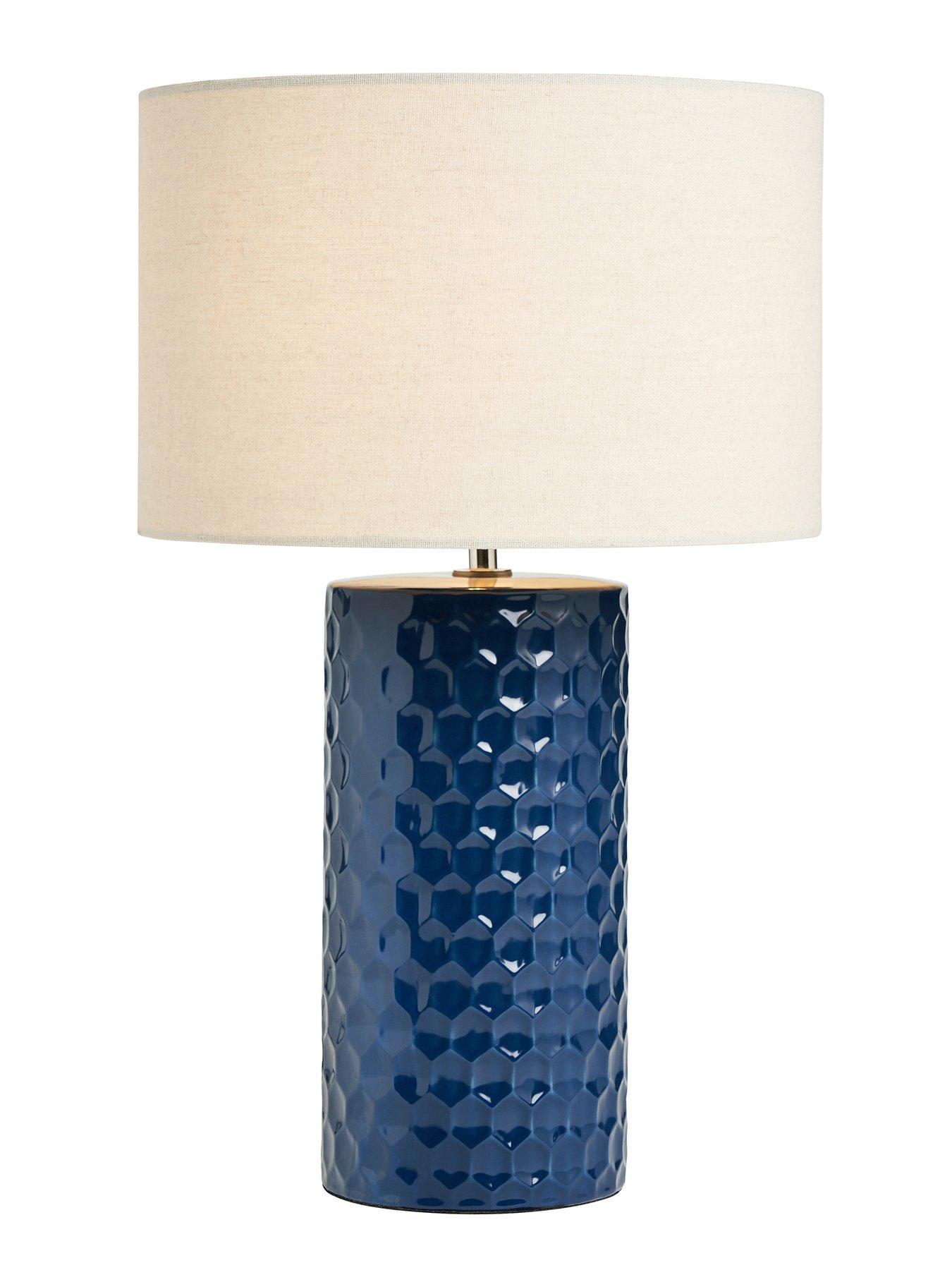 Image 4 of 5 of The Very Collection Gibraltar Ceramic Table Lamp