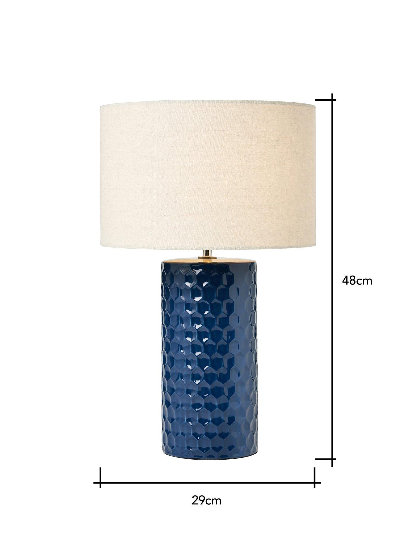 Image 5 of 5 of The Very Collection Gibraltar Ceramic Table Lamp