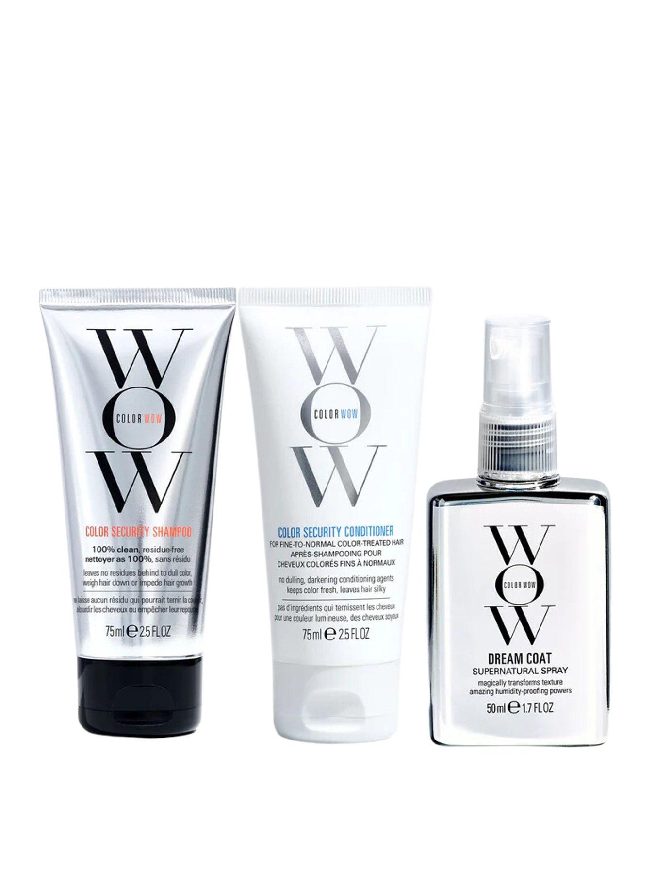 COLOR WOW Color Wow Shampoo, Conditioner  &  Dreamcoat Spray Travel Trio