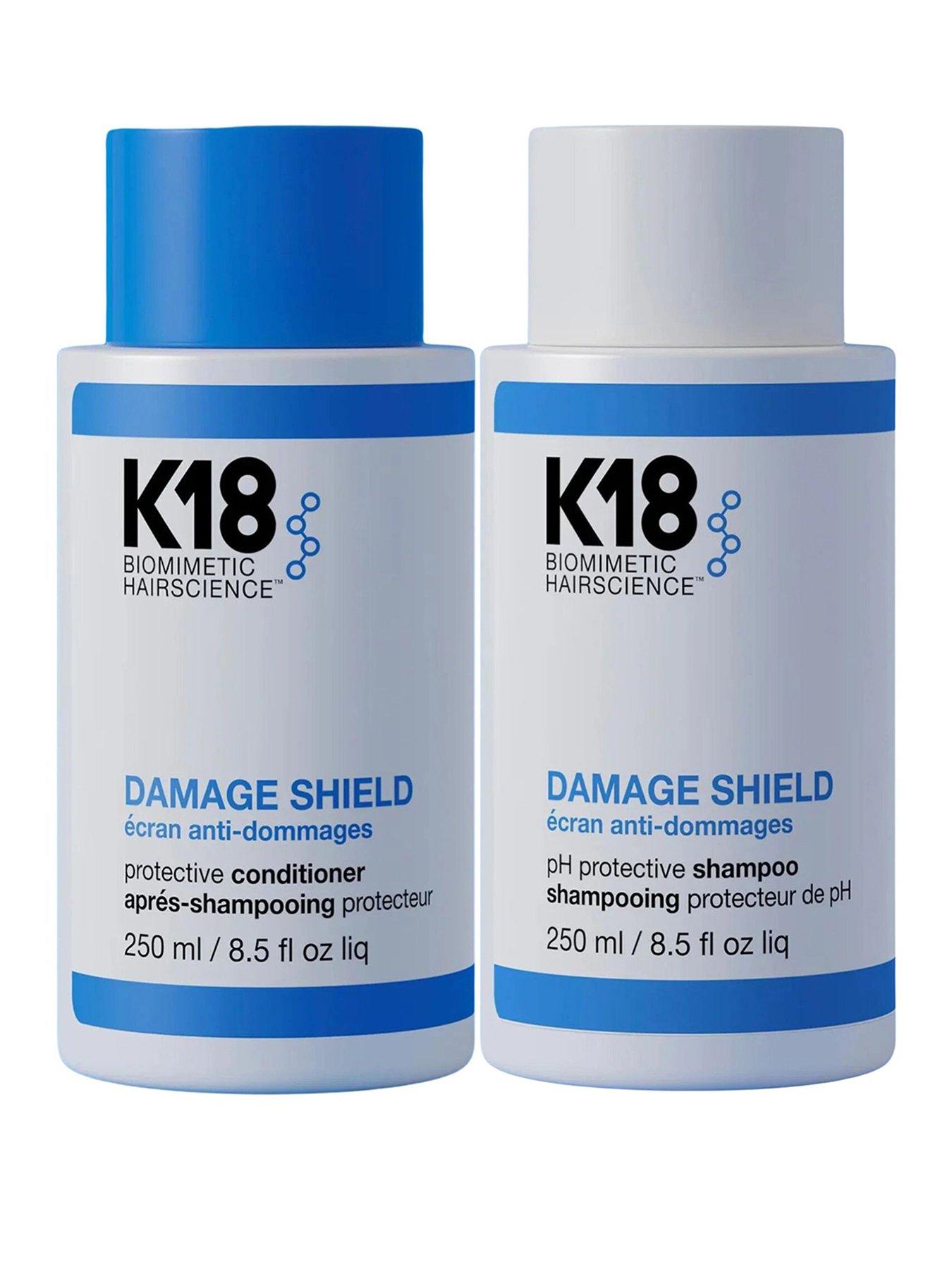 Image of K18 Biomimetic Hairscience K18 Damage Shield Shampoo  &  Conditioner BOM